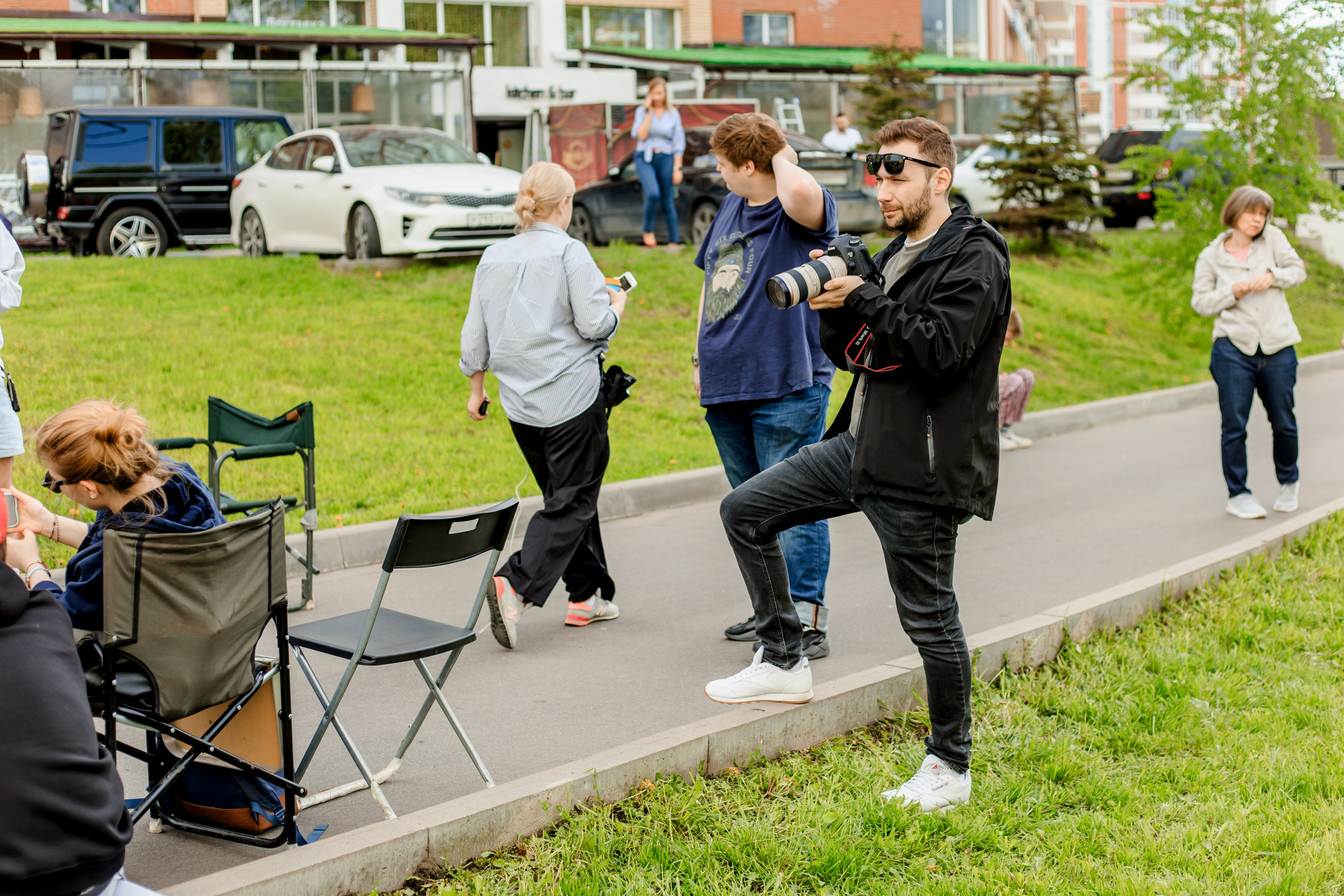 Фотограф на съемочную площадку в Санкт-Петербурге