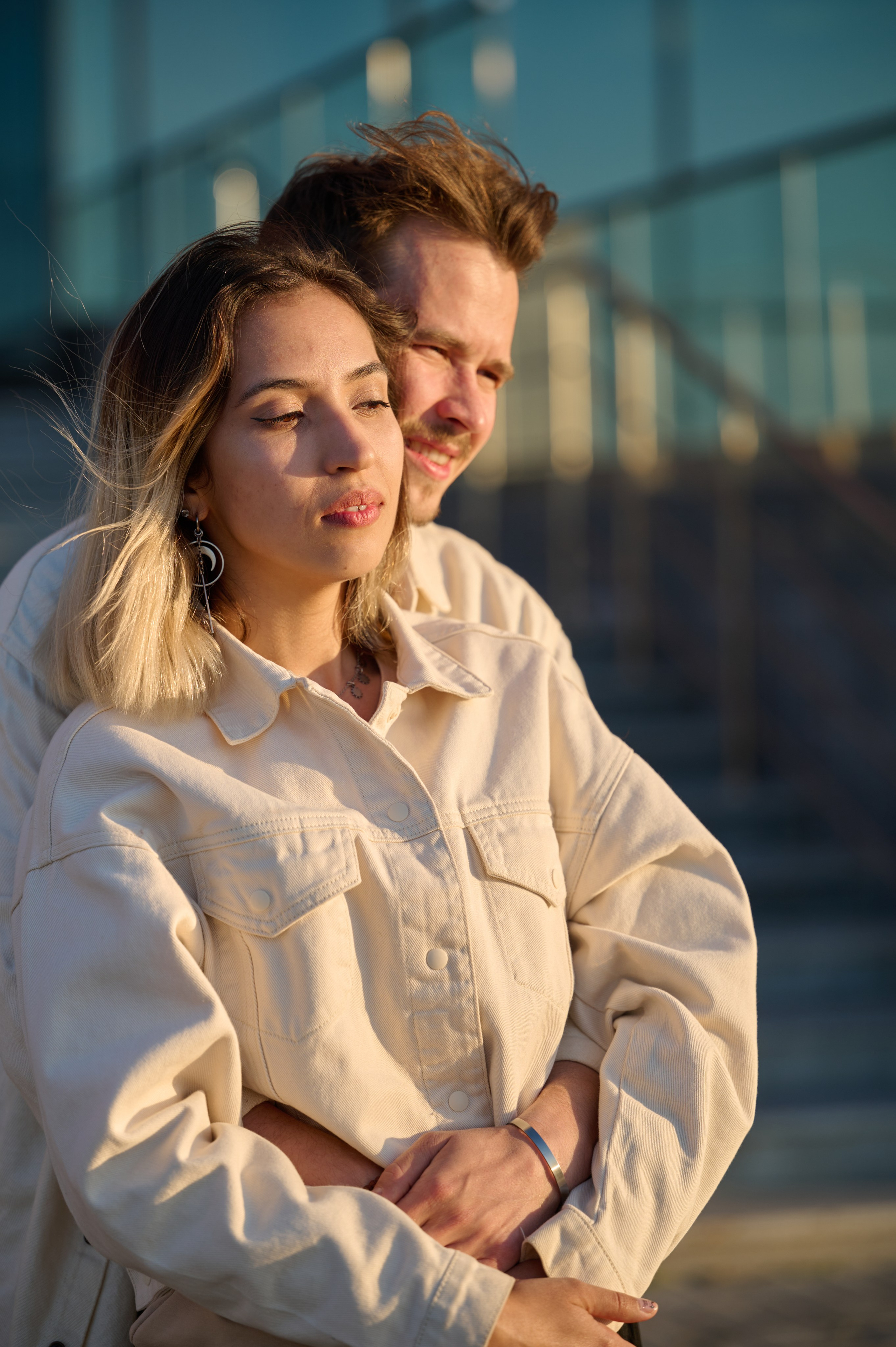 Ренита и Егор с Фокси и Пени. Фотограф анималист в Казани Алина Сулейманова. Фотограф животных