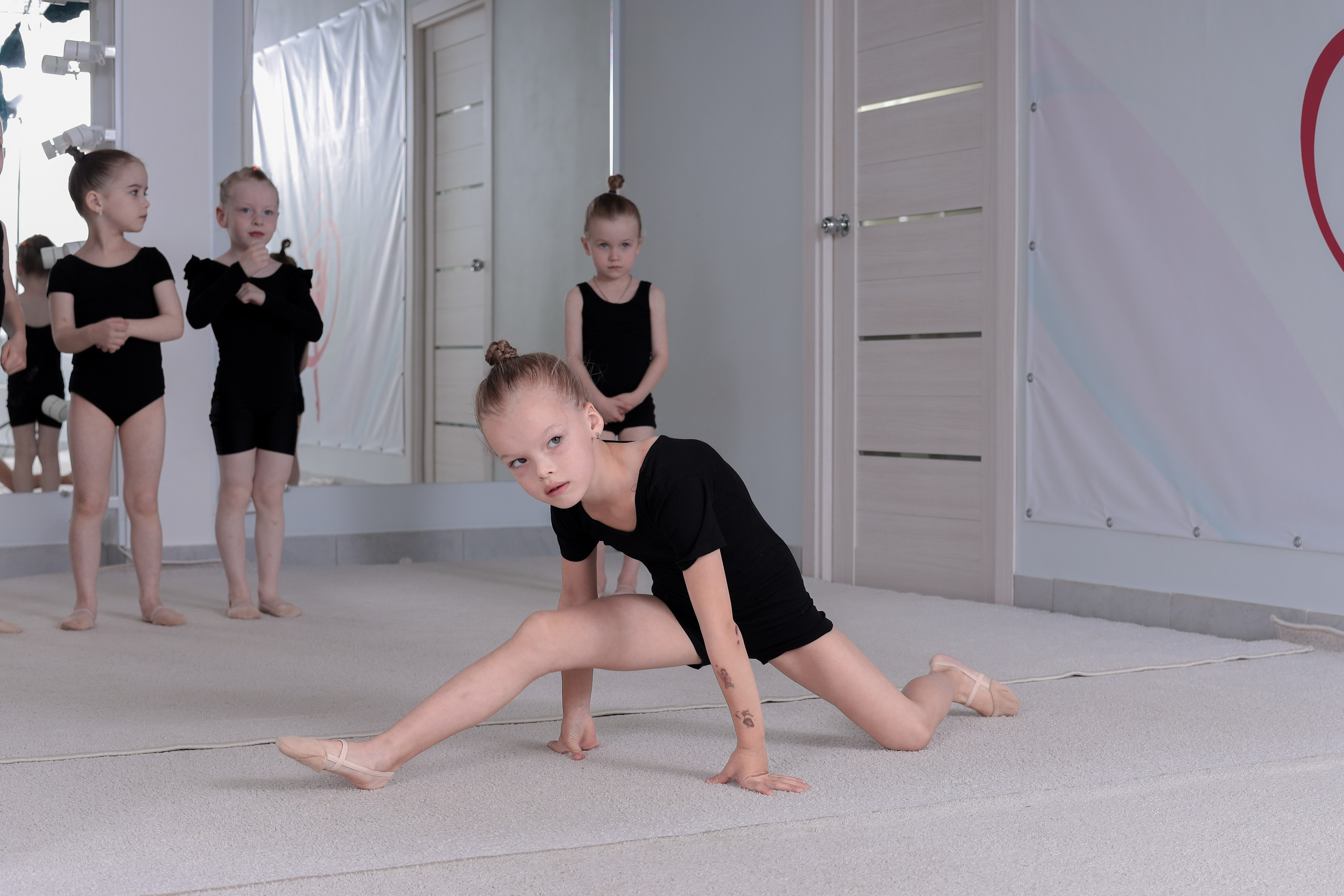 Открытый урок гимнастика. Фотограф Надршина Лилия