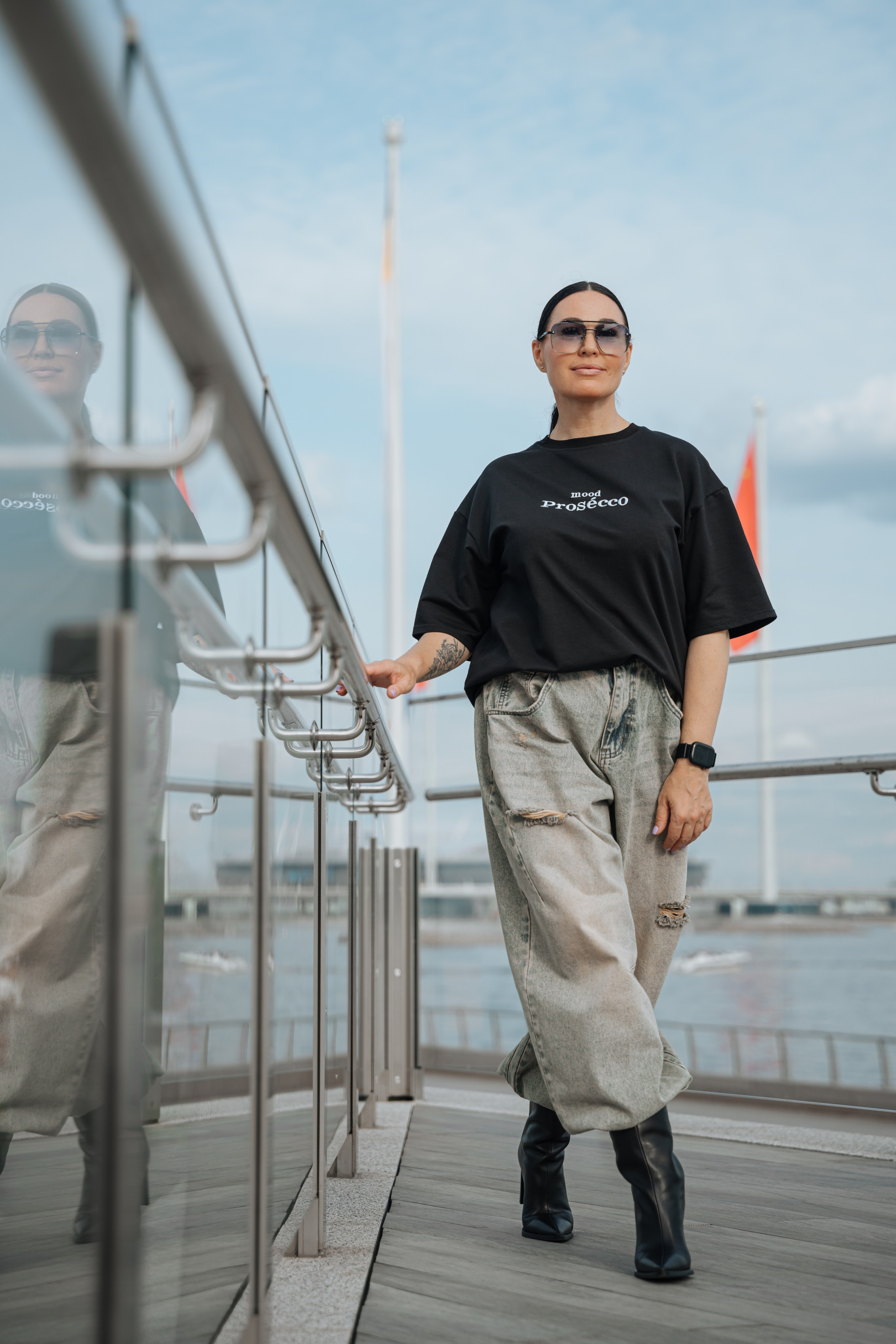 Елена. Лахта центр. Портретный фотограф в Санкт-Петербурге Дмитриева Наталия