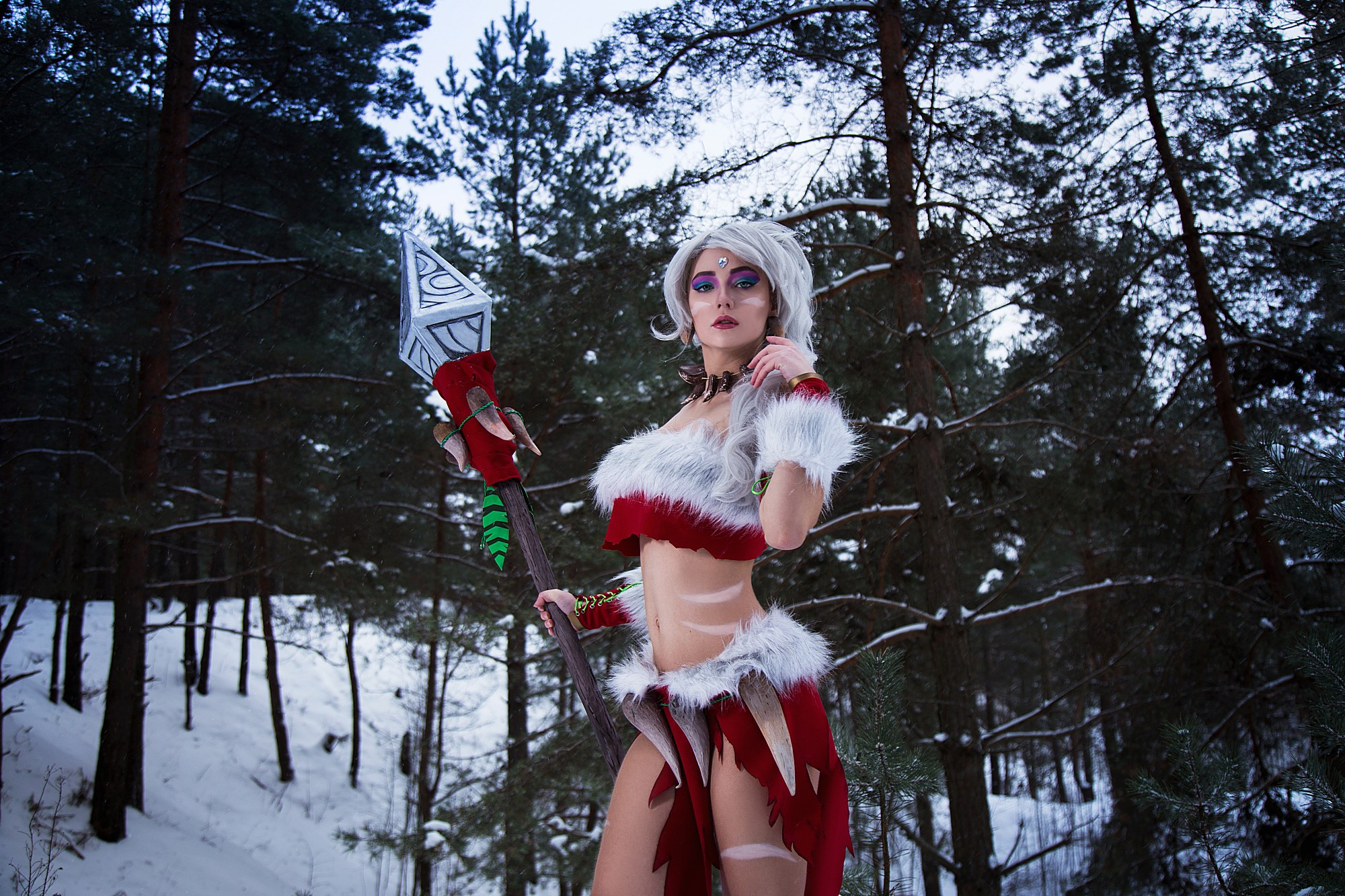 Nidalee Snow Bunny. Боченков Вадим | Фотограф в Пскове и Санкт-Петербурге