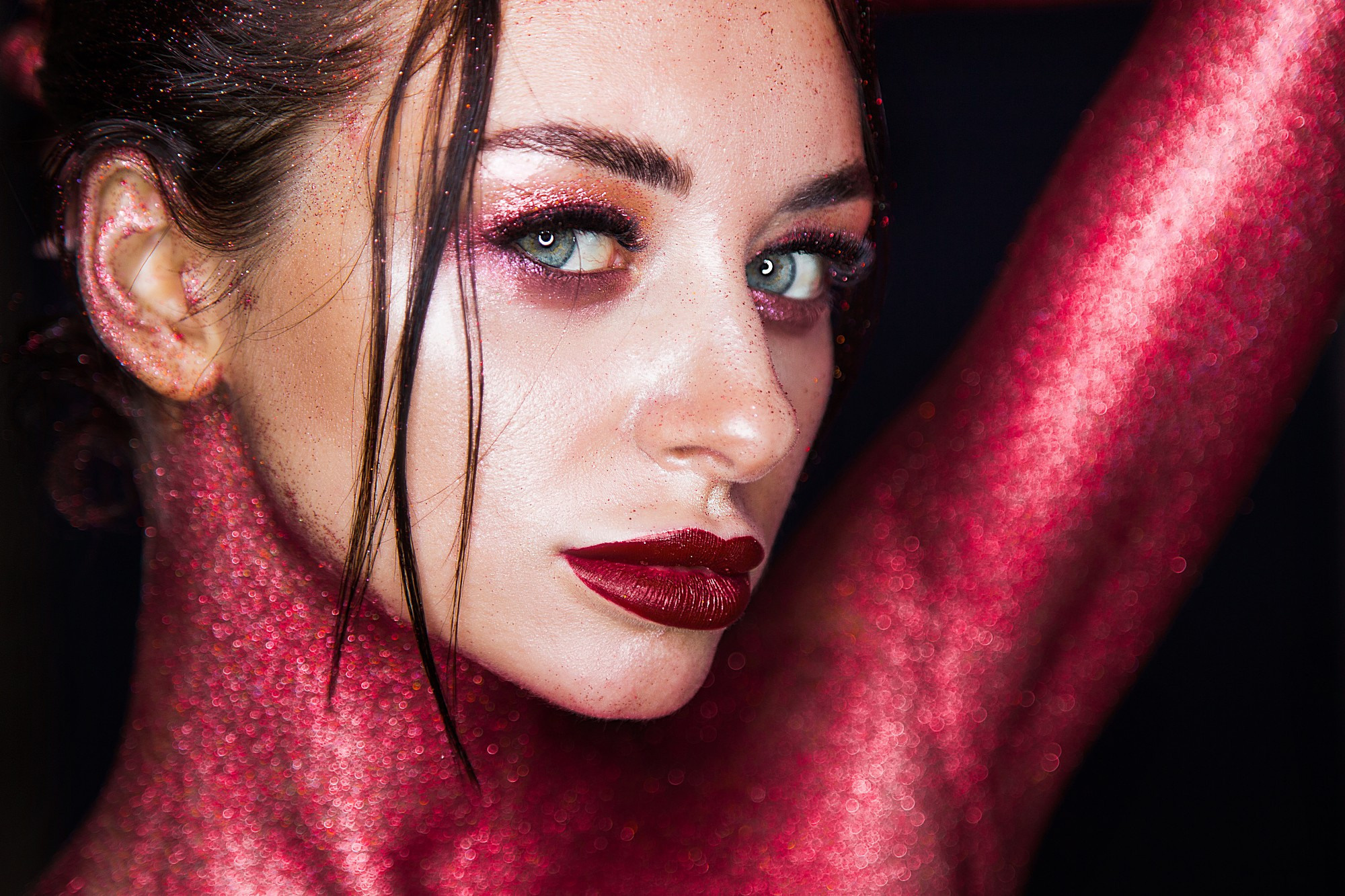 Фотосессия в глиттере. Боченков Вадим | Фотограф в Пскове и Санкт-Петербурге