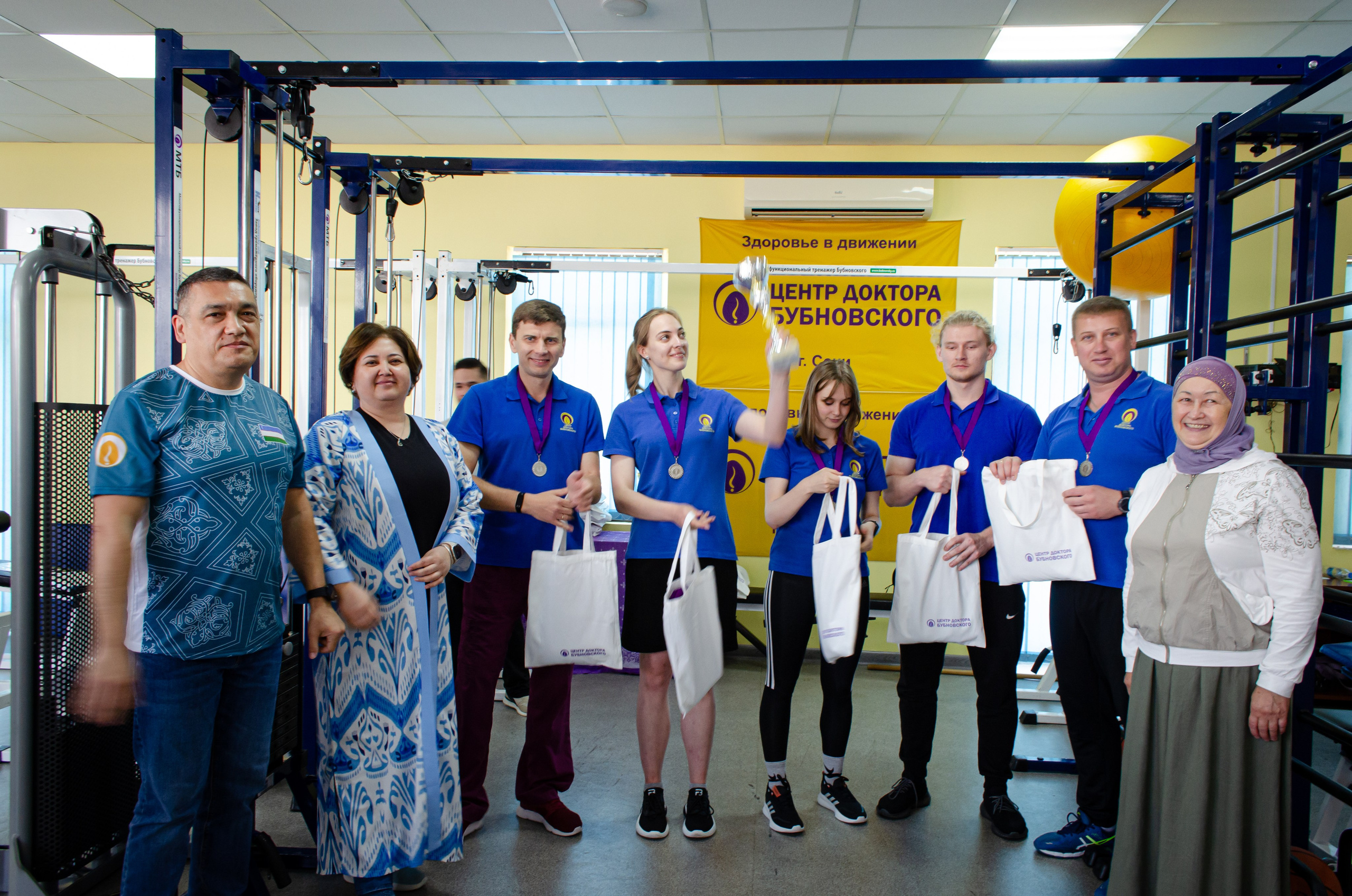 Медицинское спортивное мероприятие. Фотограф