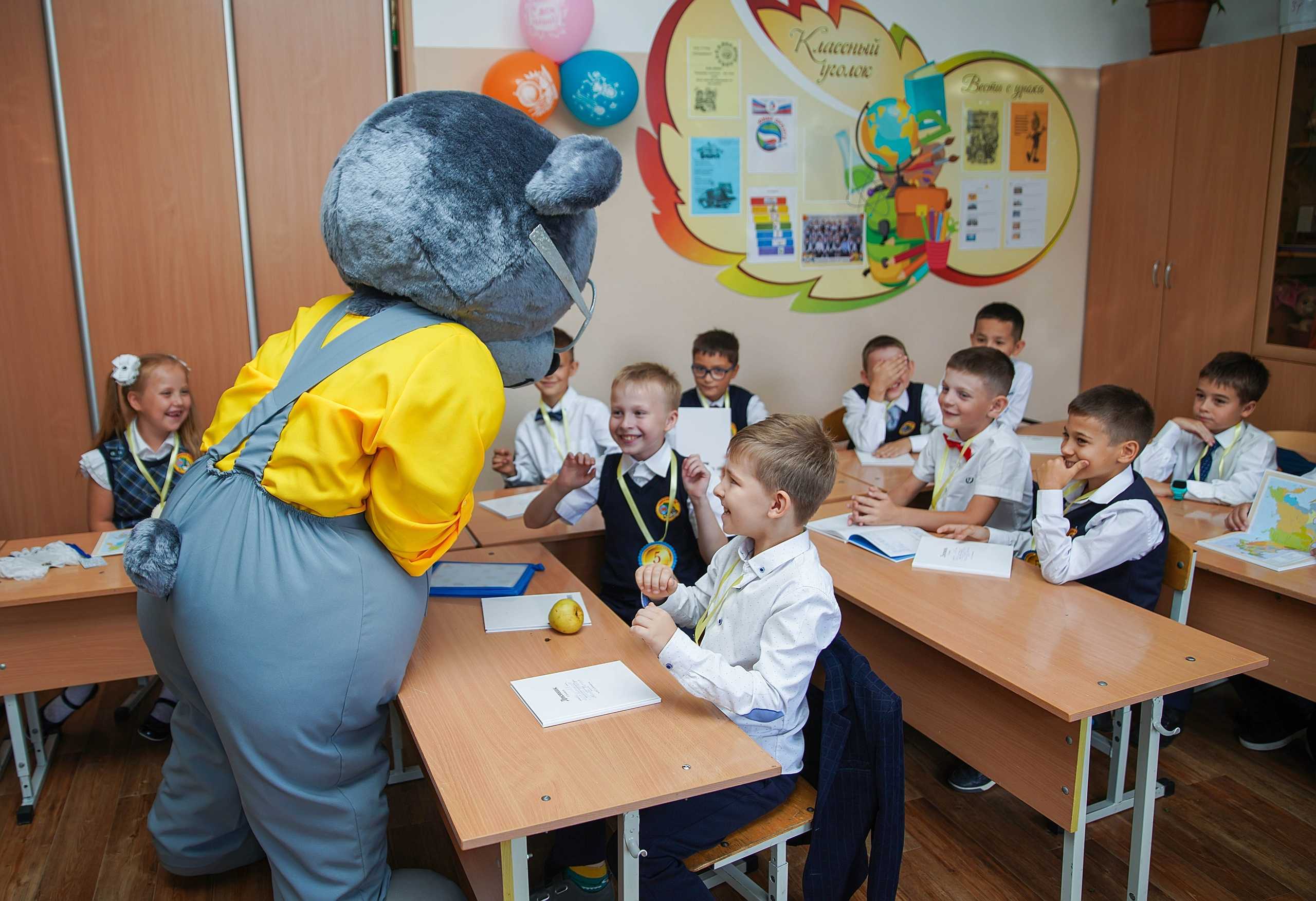 Праздник в классе. Семейный и детский фотограф в Нижнем Новгороде