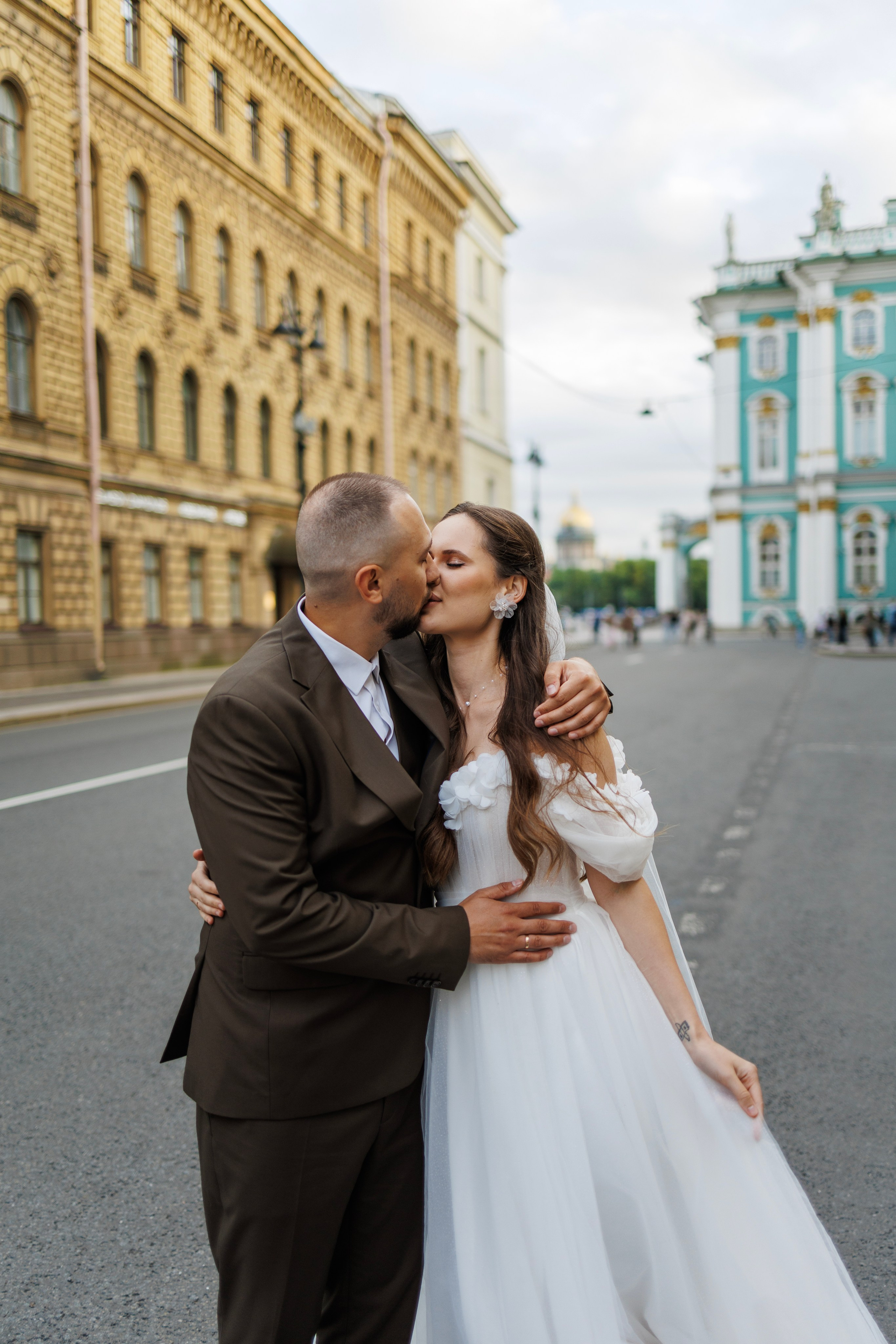 Руслан и Виолетта — Исаакий, Зимняя канавка. Боженова Елена фотограф Санкт-Петербург
