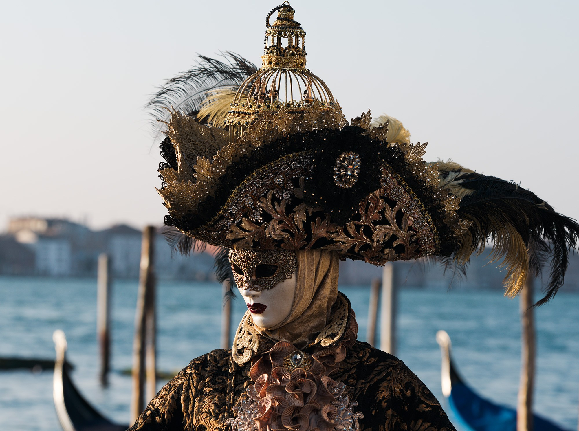 Фотографии Венецианского карнавала: Роскошные маски