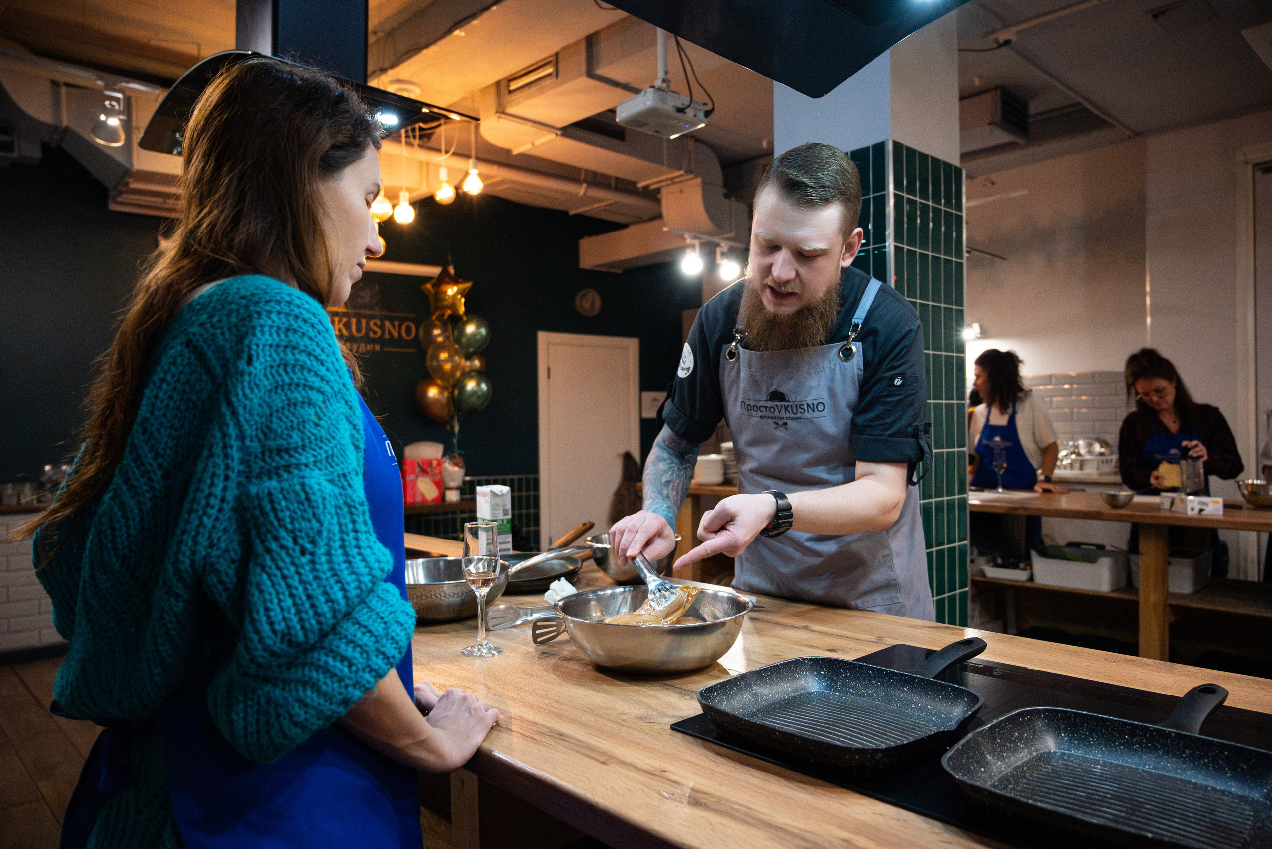 Кулинарный мастер класс. Фотограф мероприятий в Москве