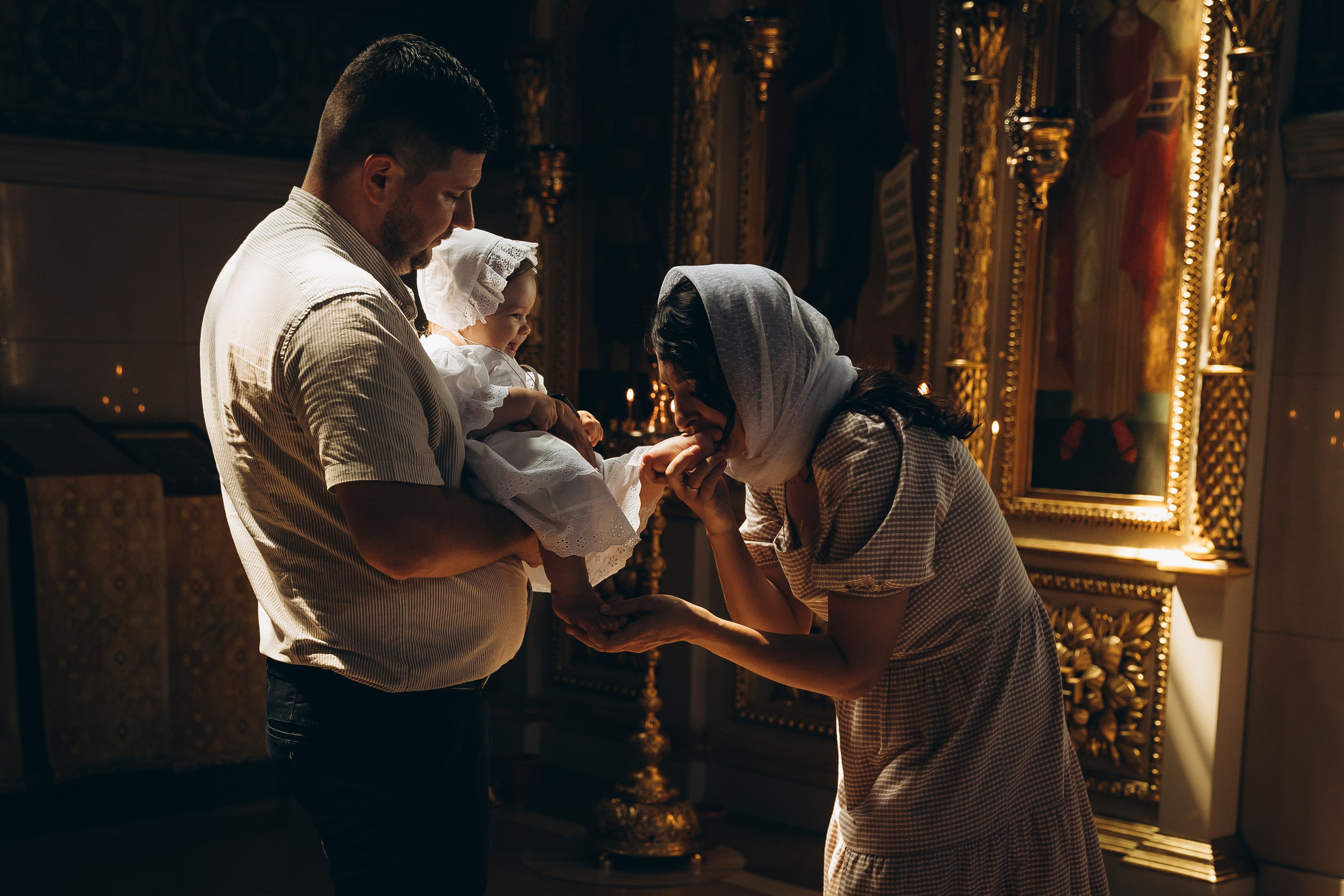 Крещение Анечки. Фотограф в Краснодаре Алла Потоцкая