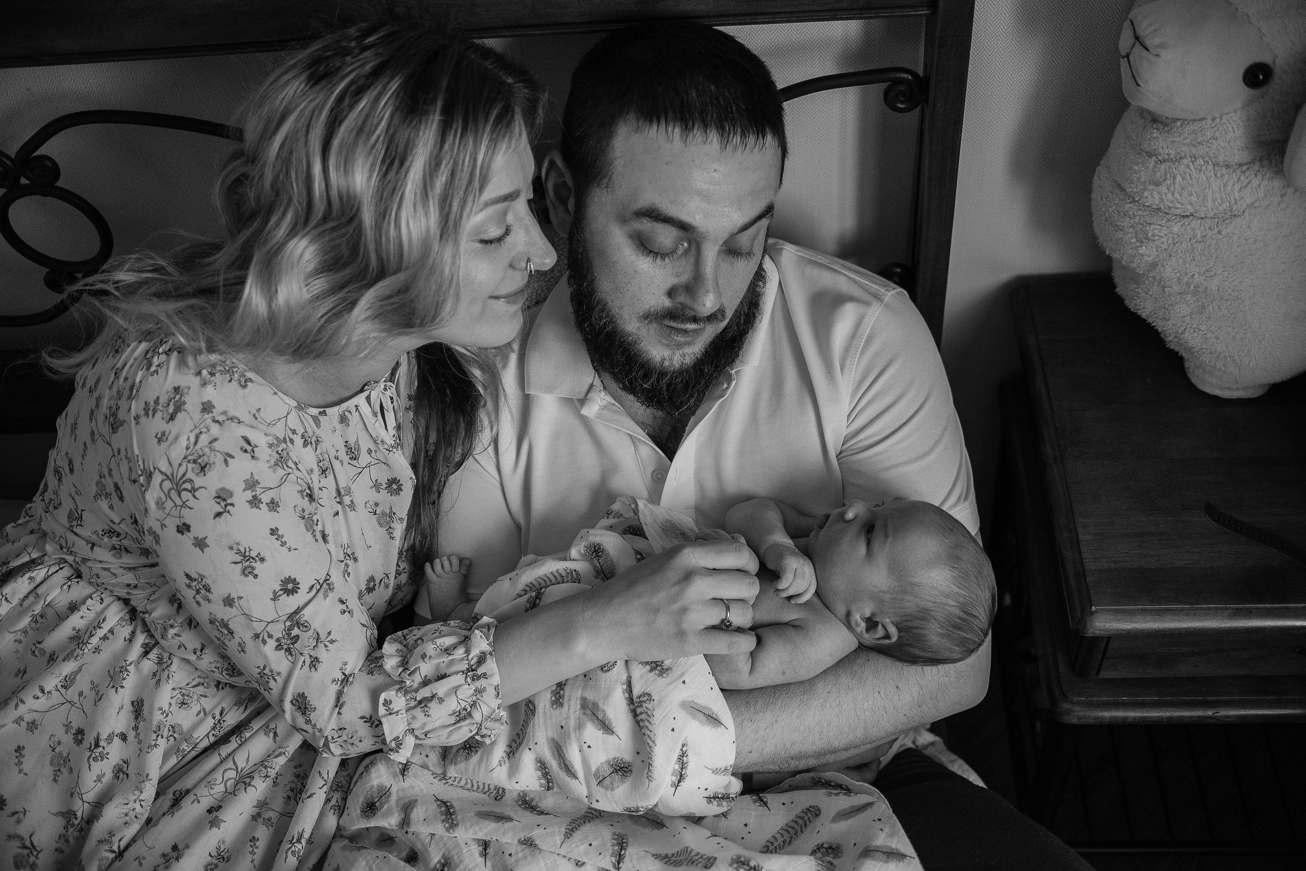 Большое маленькое чудо. Домашняя съемка новорожденного. Семейный фотограф в Железнодорожном Масаева Елена