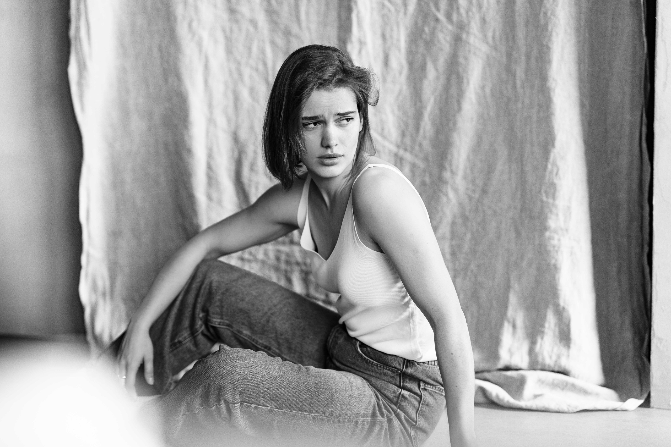 Женский портрет 35+. Женский портретный фотограф 35+ Воронеж. Добро пожаловать в магию ЧБ портрета