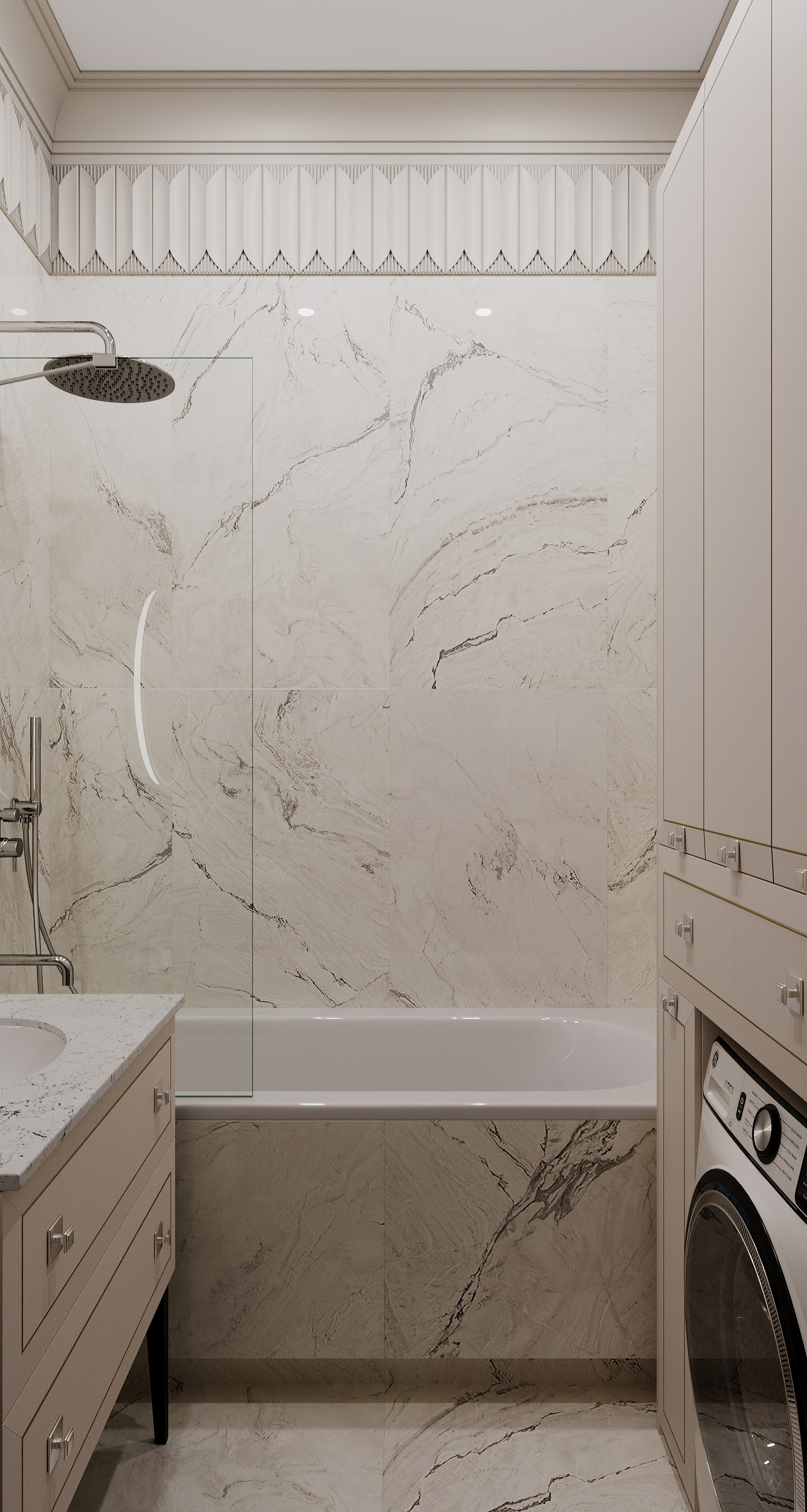 Ванная комната Финал. Визуализатор Векшина Елена