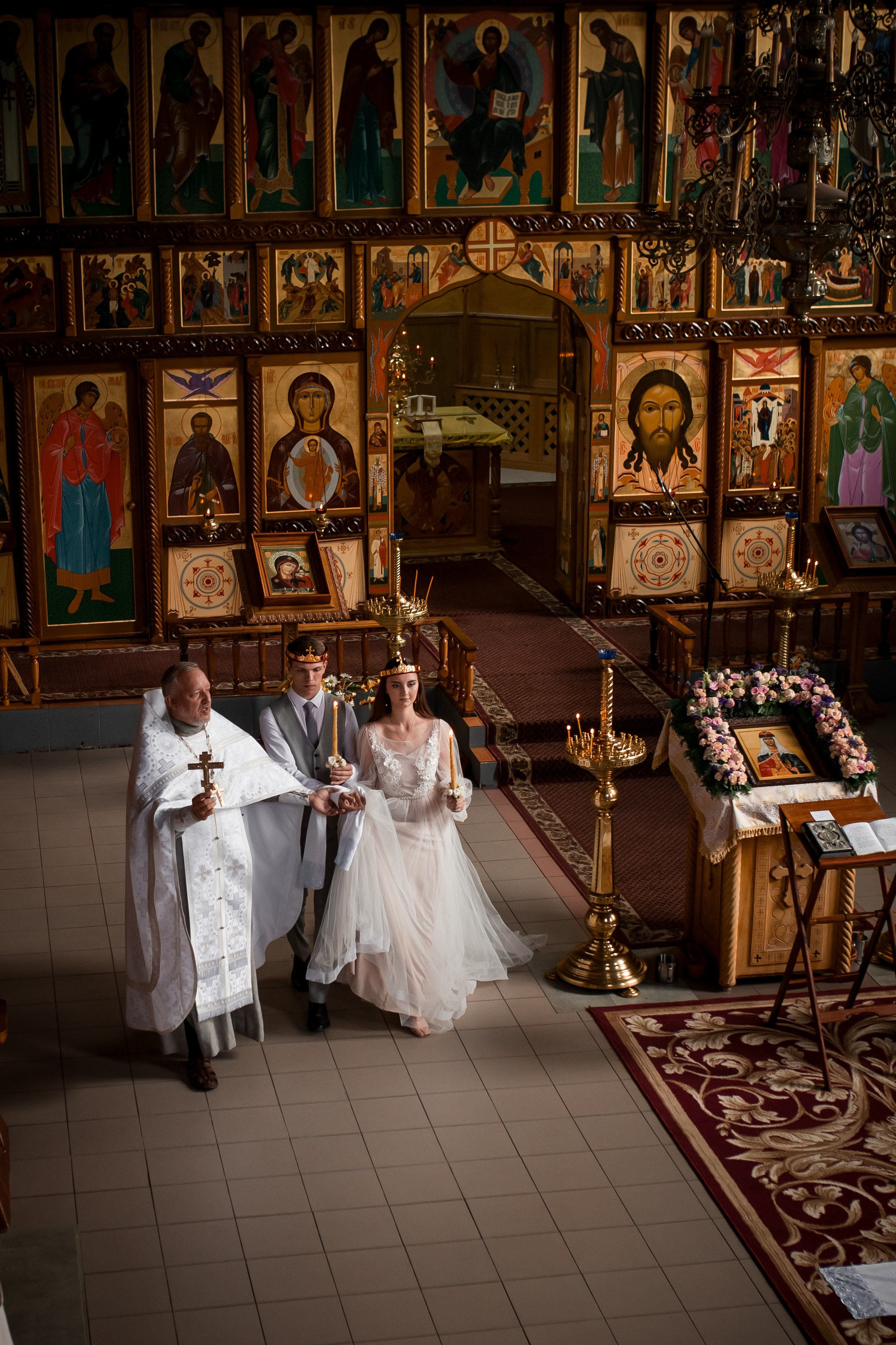 Таинство Венчания Вячеслава и Милании