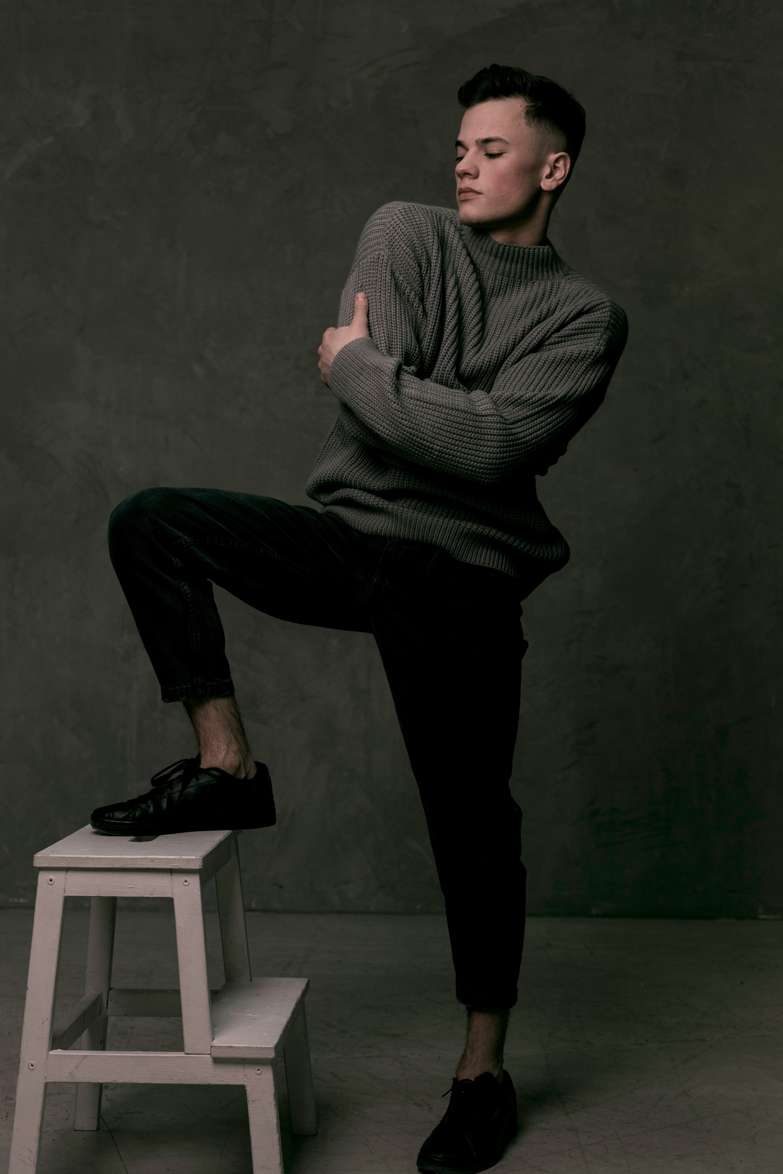 Мужское фотопозирование