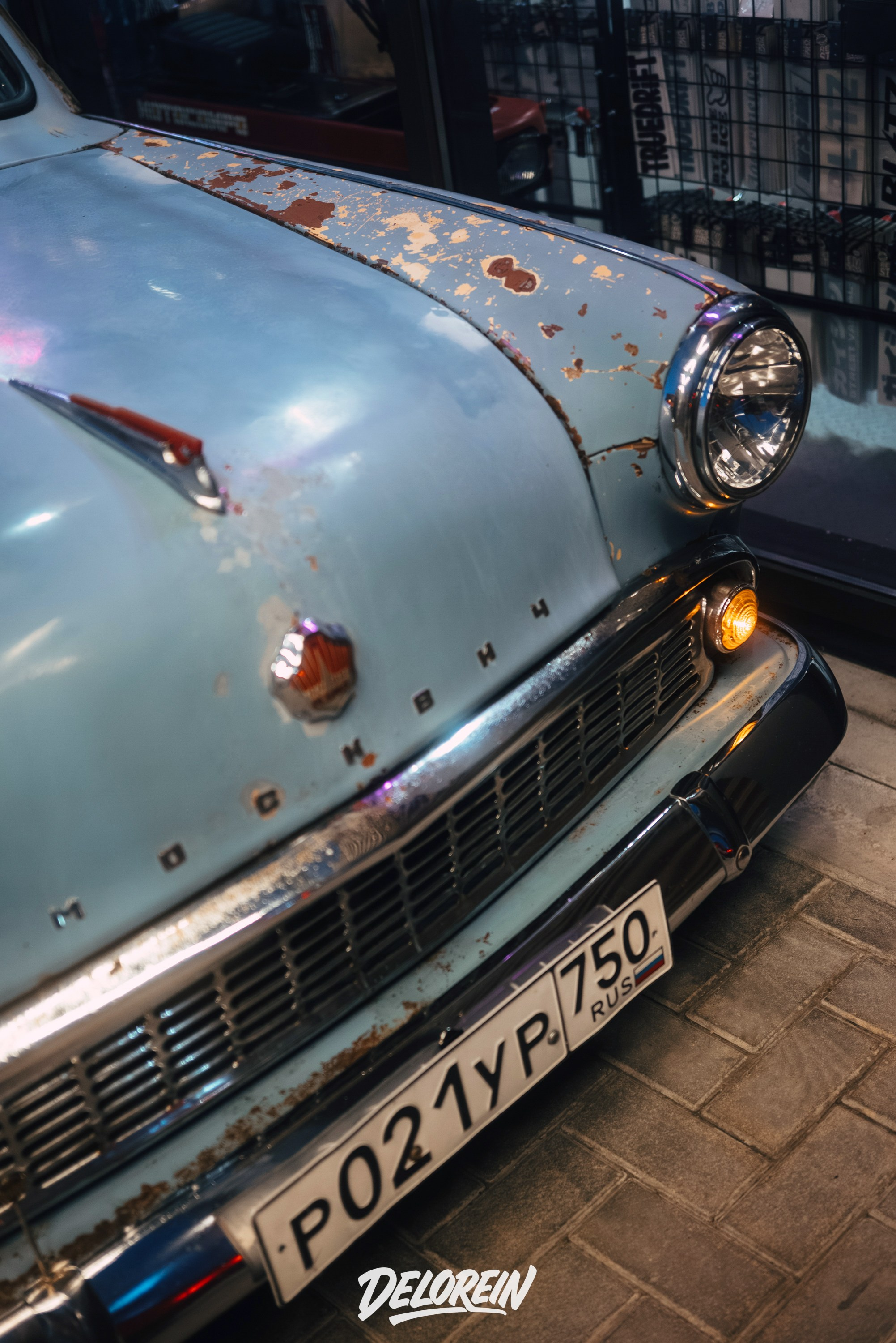 Москвич 403 @__tralivali. DeLorein