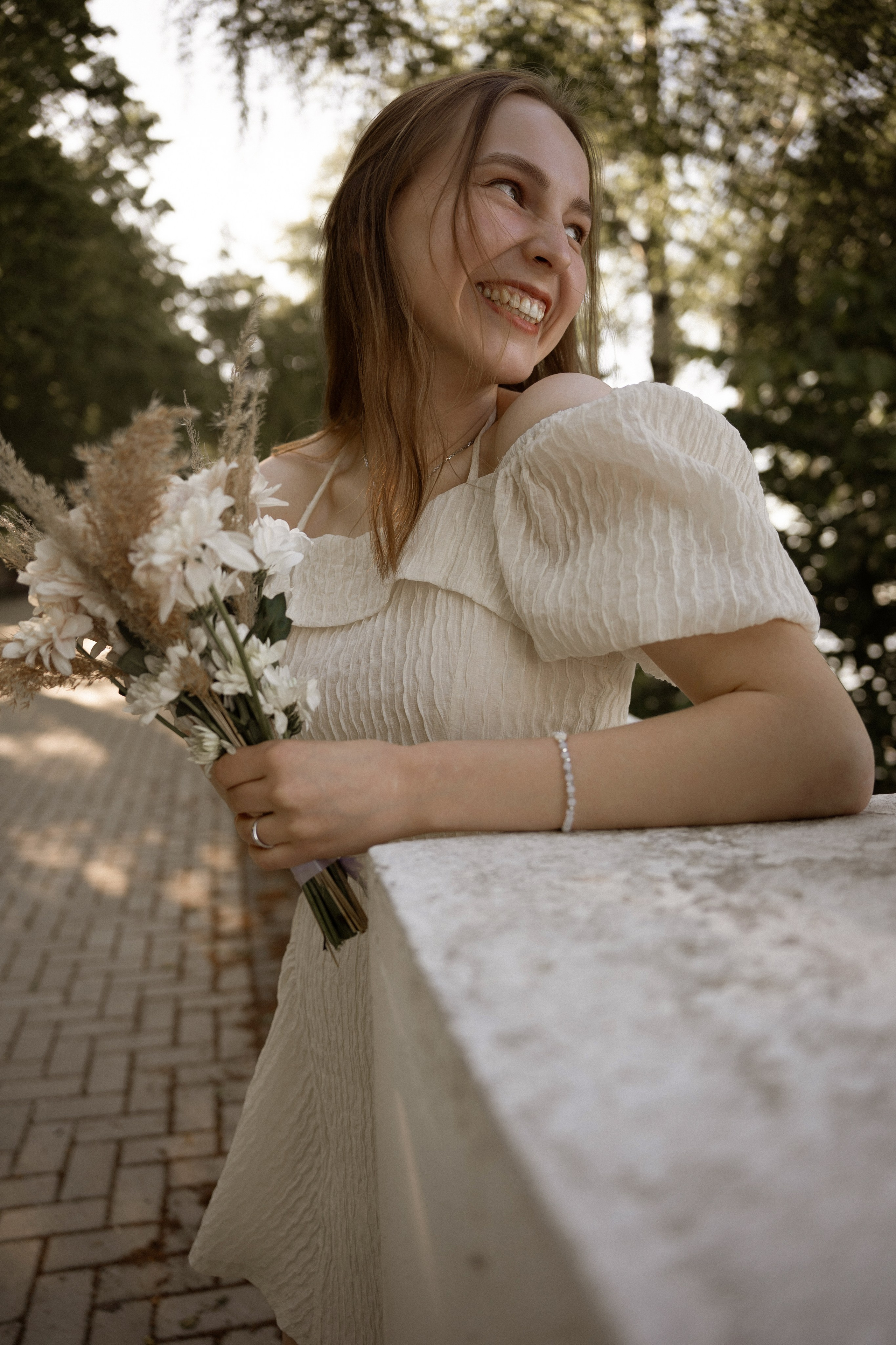 Прогулочная фотосессия после росписи