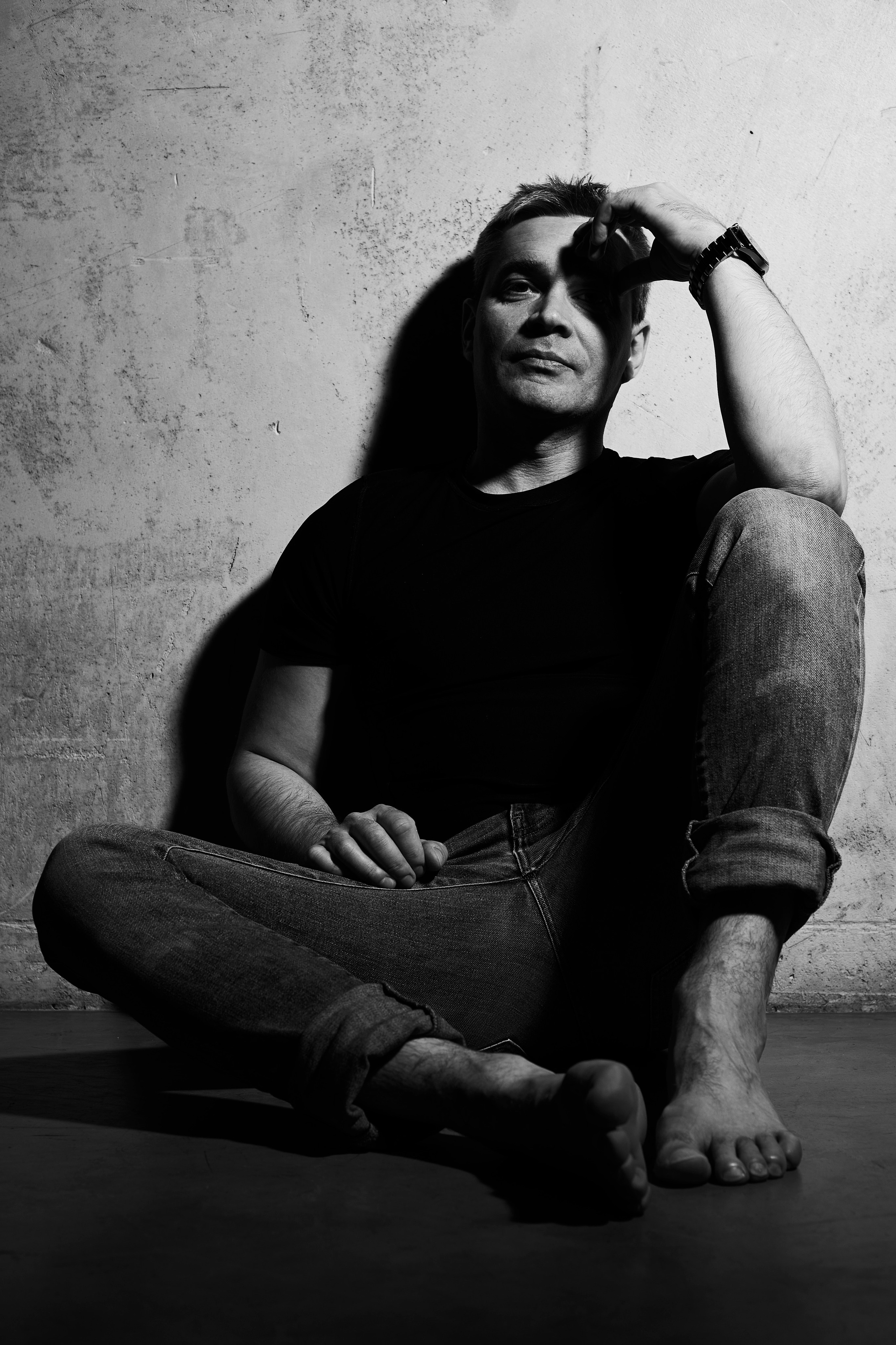 Мужской портрет в студии. Анна Потявина. Фотограф Москва