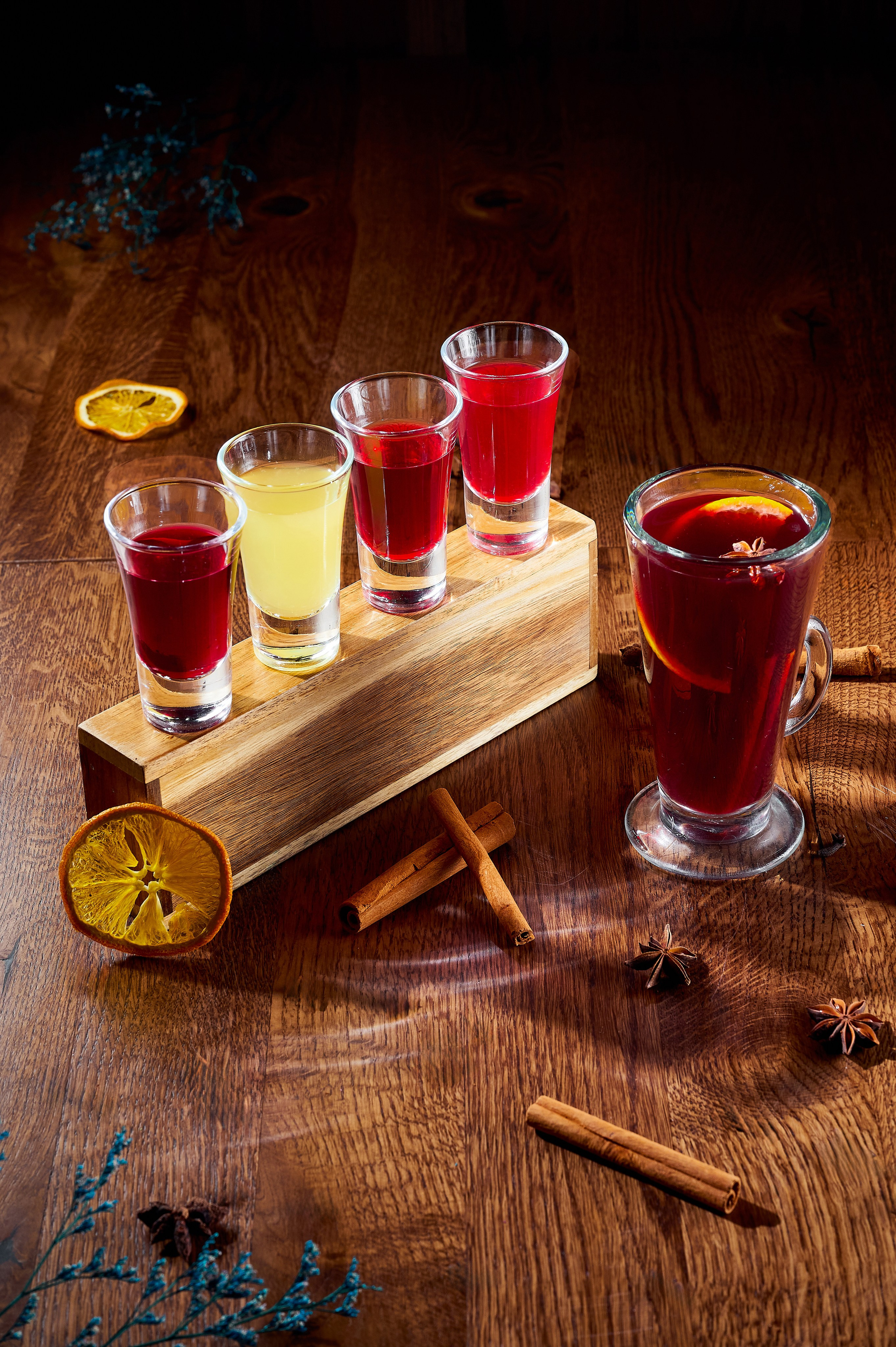 сет настоек новые коктейли для гастробара в Екатеринбурге