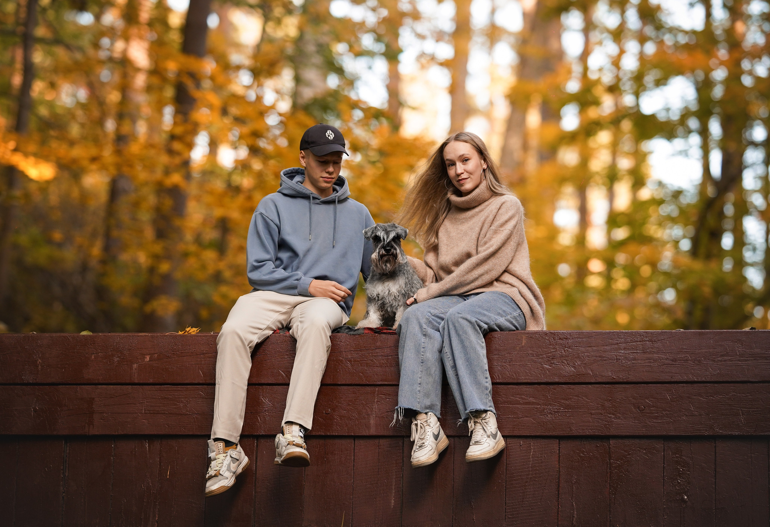 Даша Никита и Бенчи. Фотограф-анималист в Санкт-Петербурге Яна Мартынова
