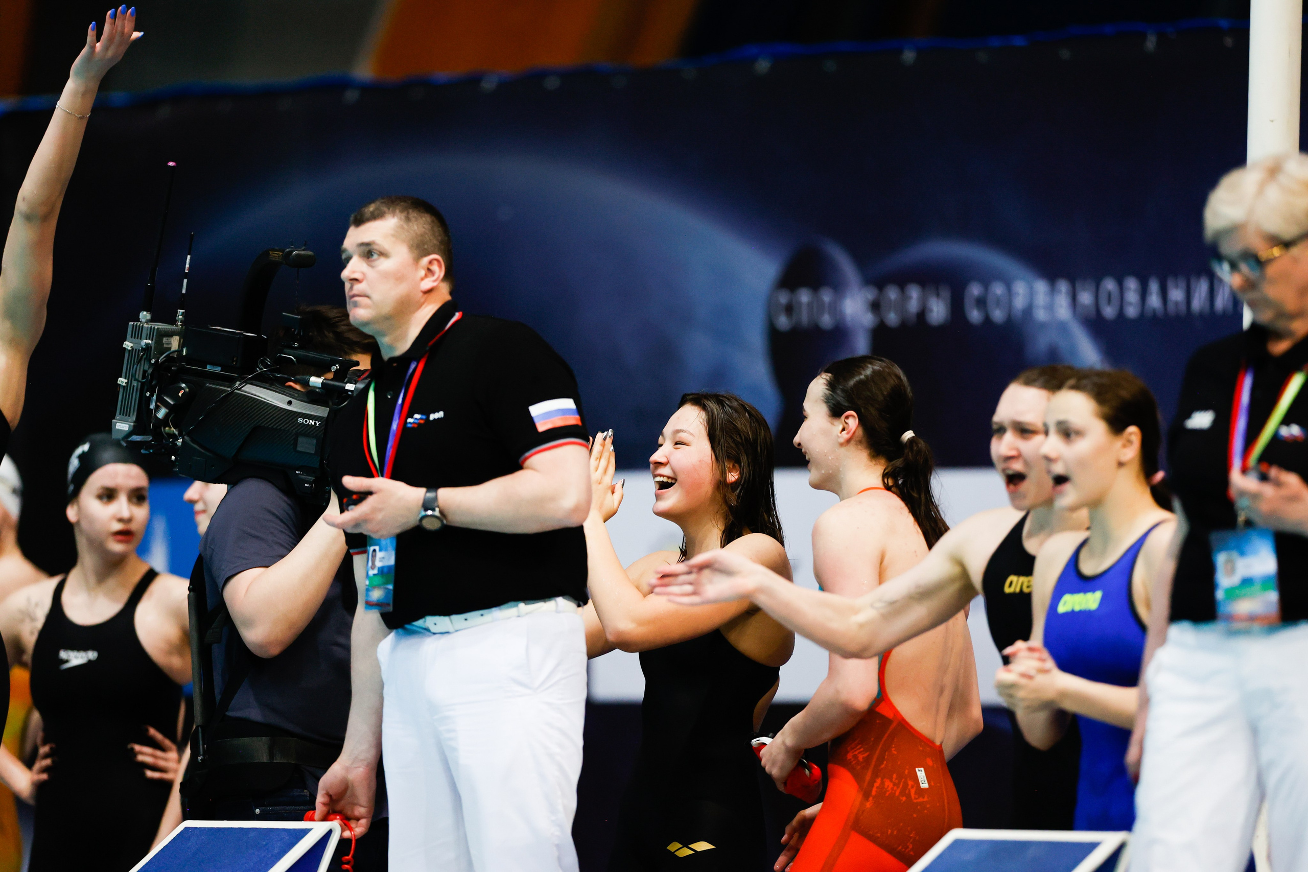 Чемпионат России по плаванию 2023. Спортивный репортажный фотограф Казань Нафис Сиразетдинов