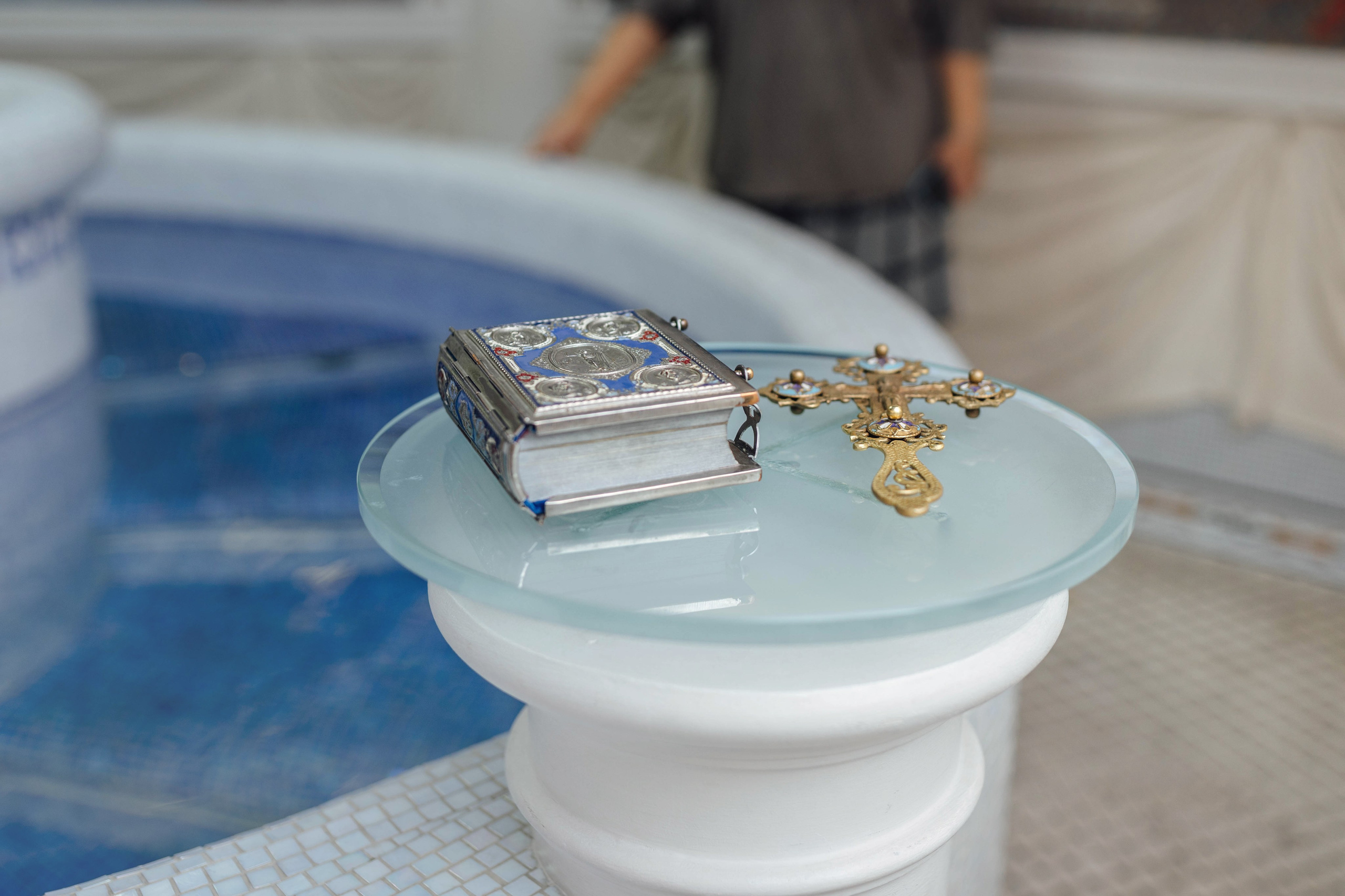 Крещение Демида, храм Святой Троицы, декабрь 2025