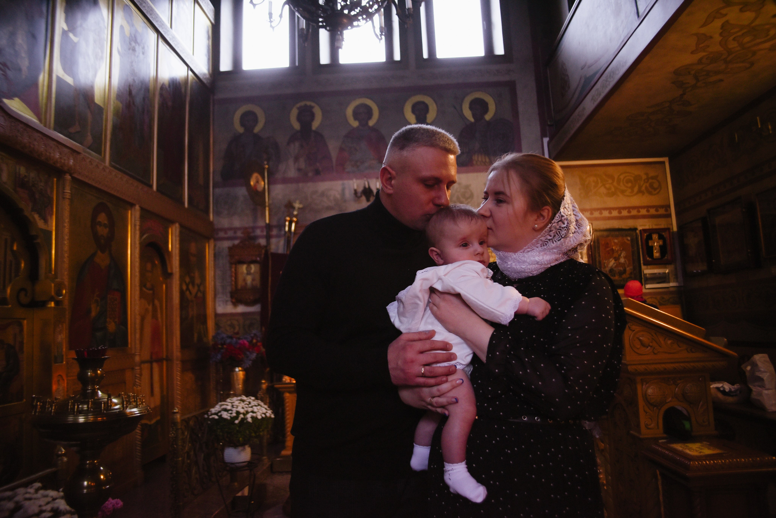 Таинство крещения Иван. Фотограф Лола Волна, город Москва