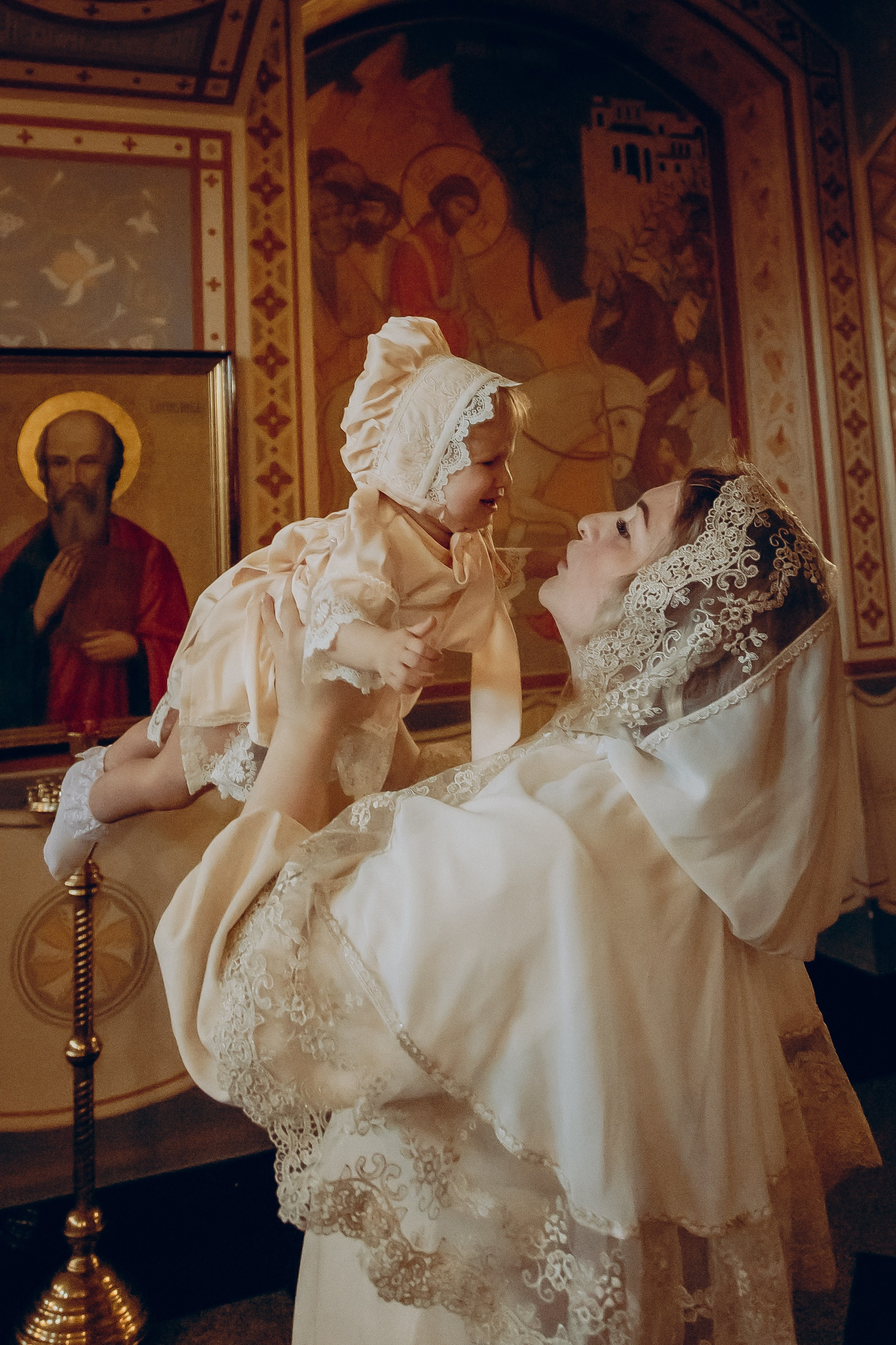 Крещение. Фотограф на первый годик, семейный и детский фотограф в Новосибирске