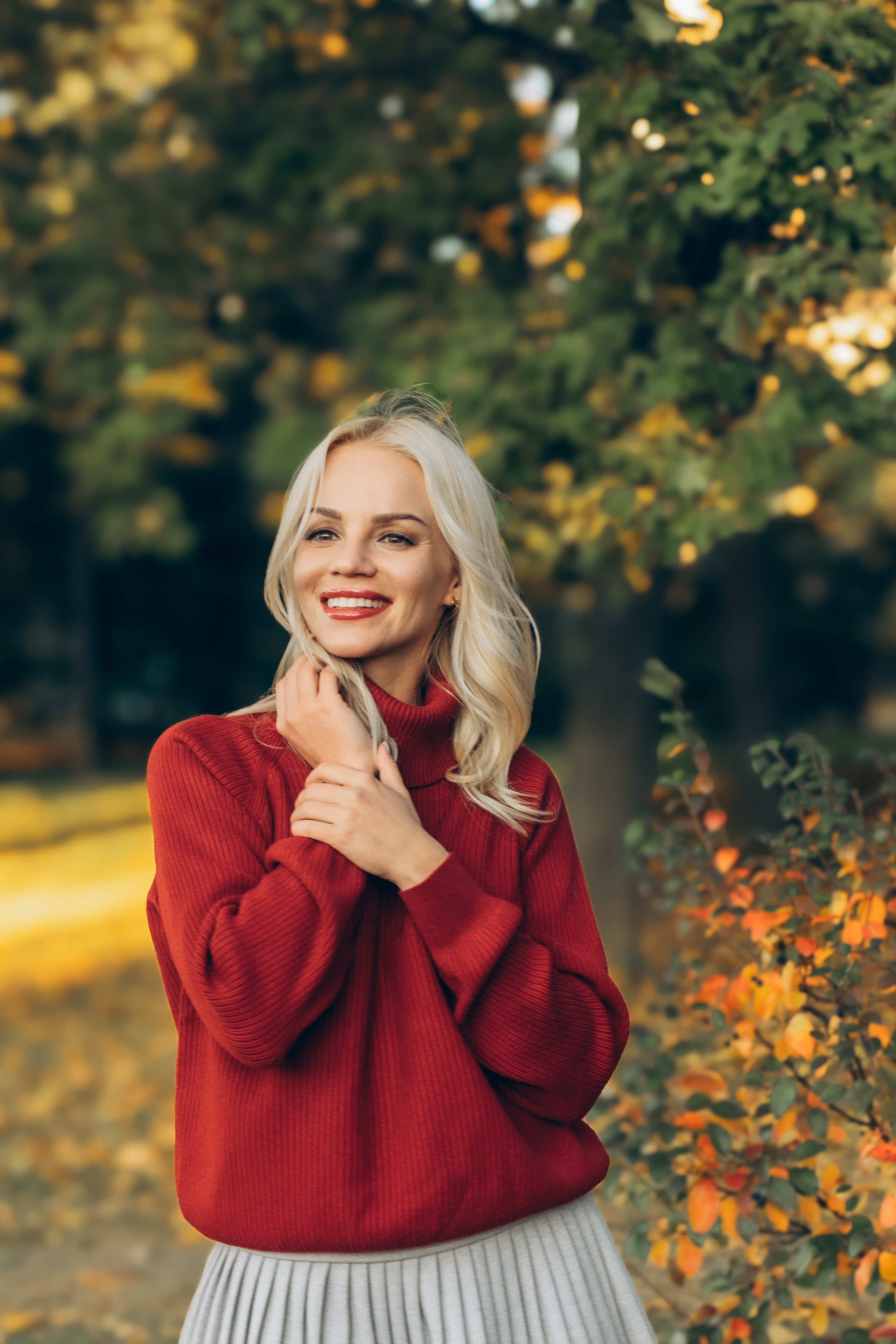 Осень в парке. Свадебный и семейный фотограф Москва и Московская область