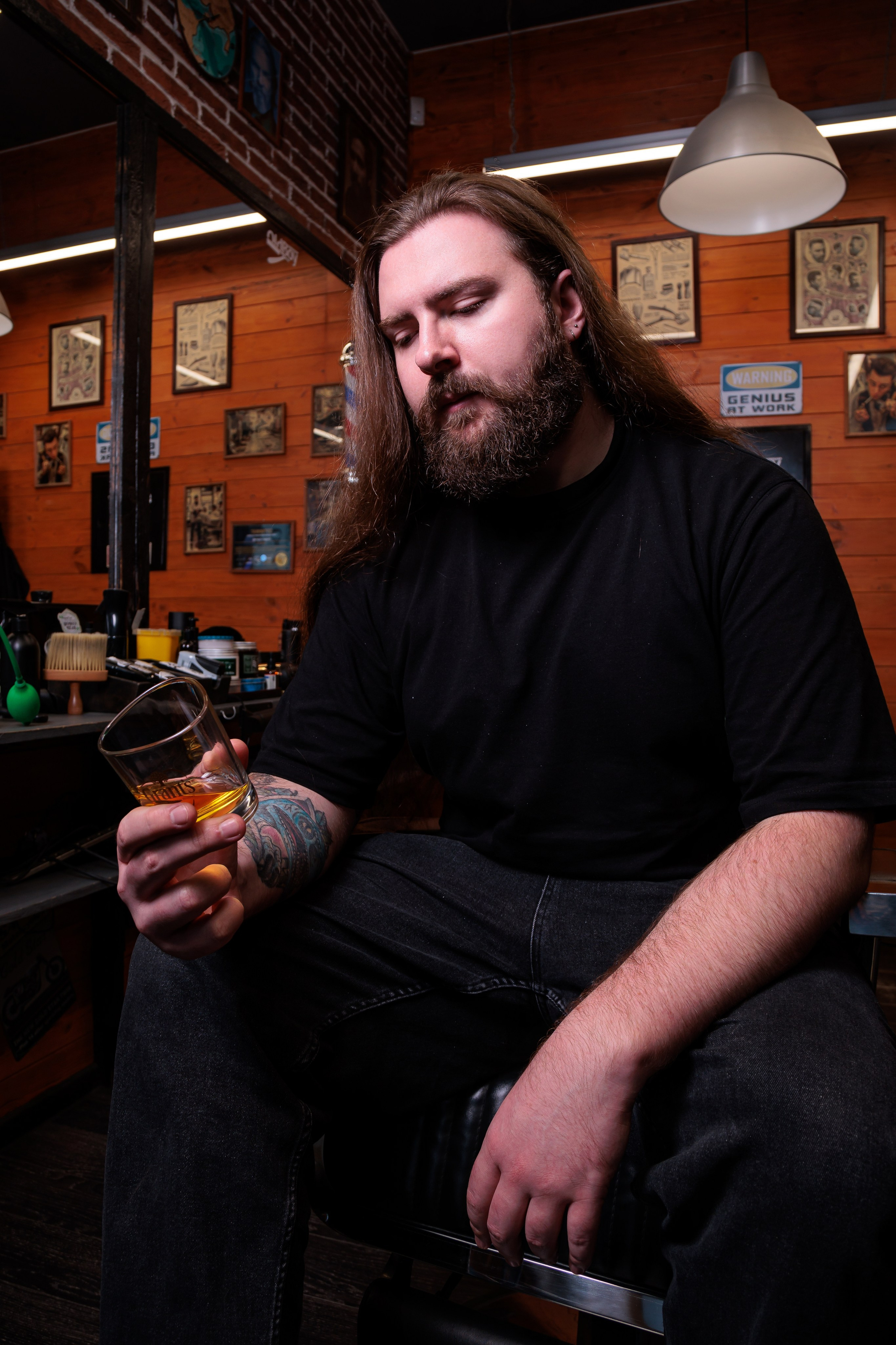 Барбершоп OldBoy. Фотограф Антон Клейнос, Владивосток