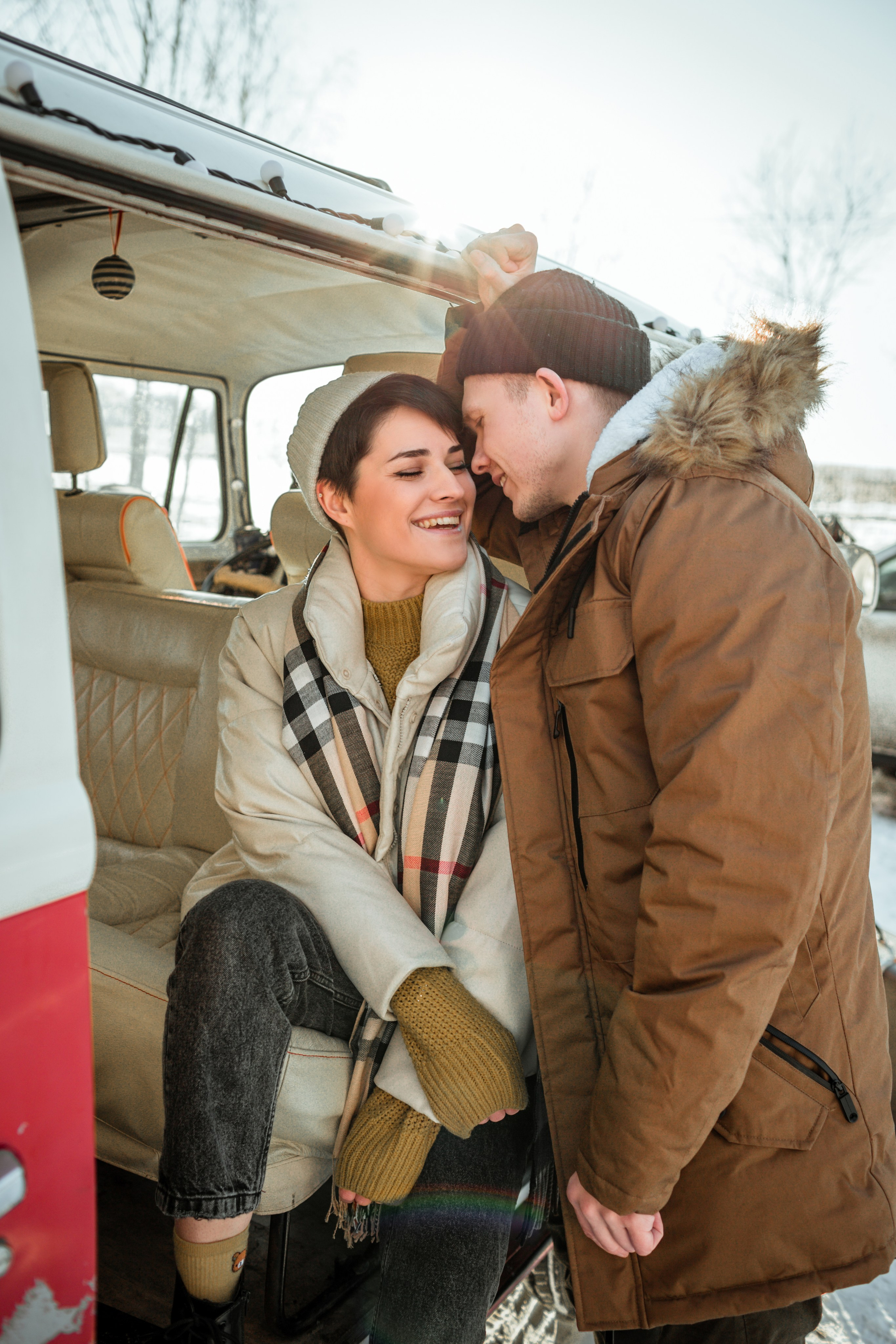Фотосессия love story зимой. Свадебный фотограф Кирилл Белый