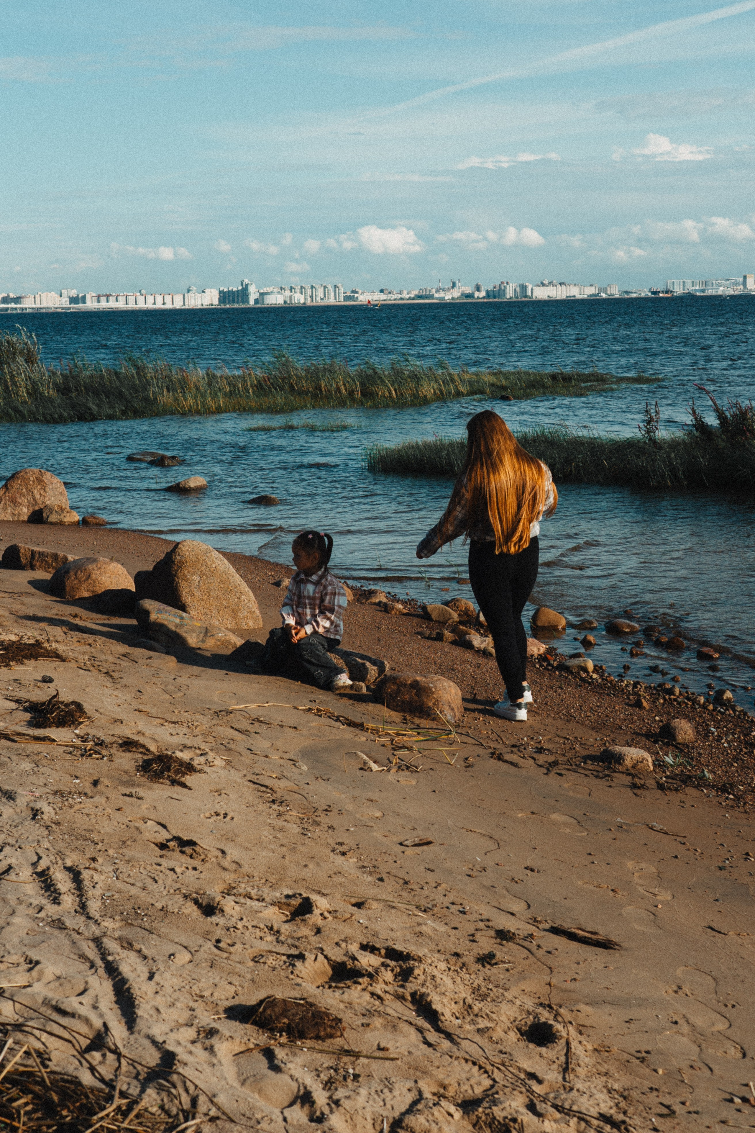 МАМА И ДОЧКА НА ФИНСКОМ ЗАЛИВЕ. Профессиональный фотограф, Санкт-Петербург — Виктория Богомолова