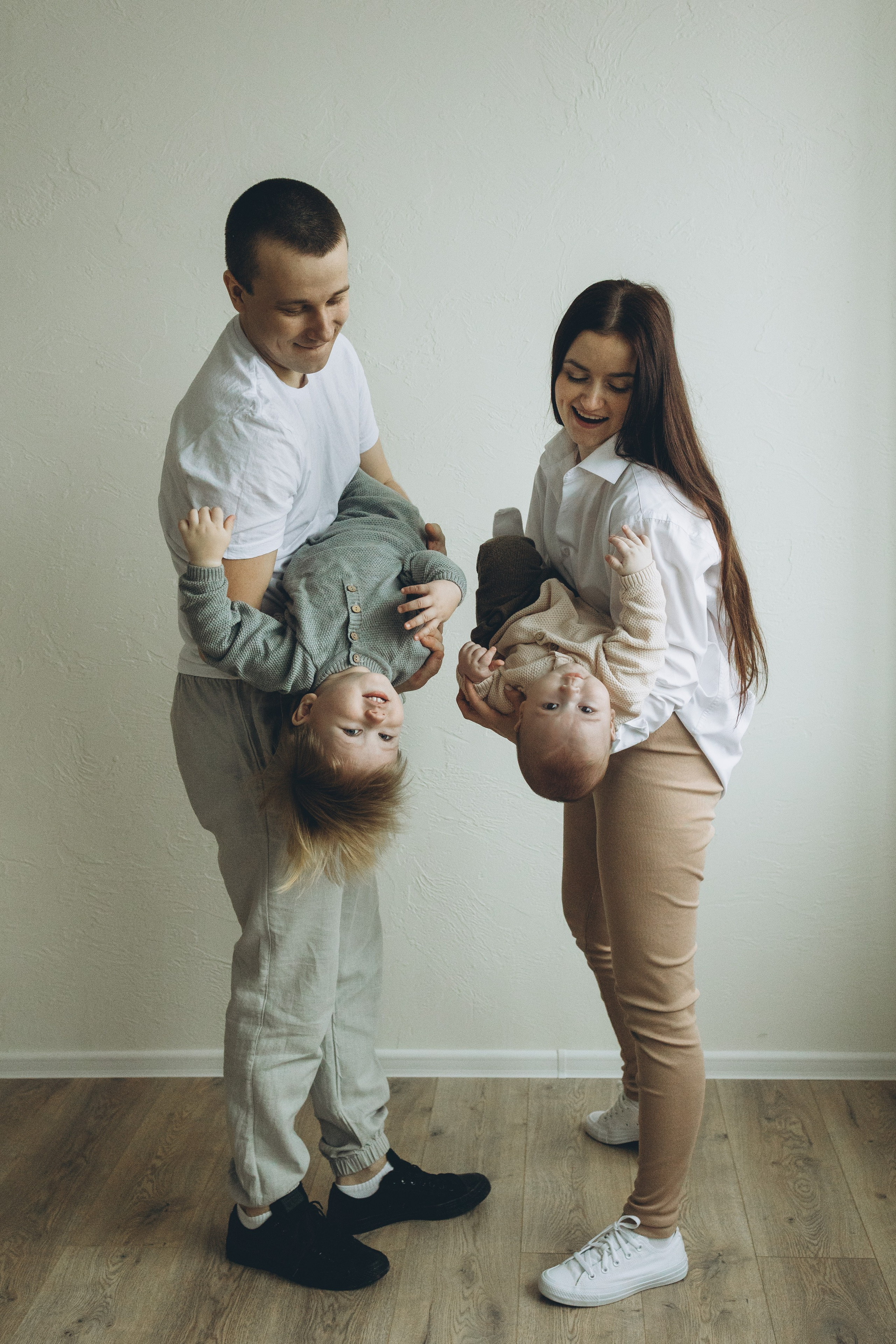 Настя, Паша, Дима и Саша. Семейный фотограф в Москве Виктория Ястребинская