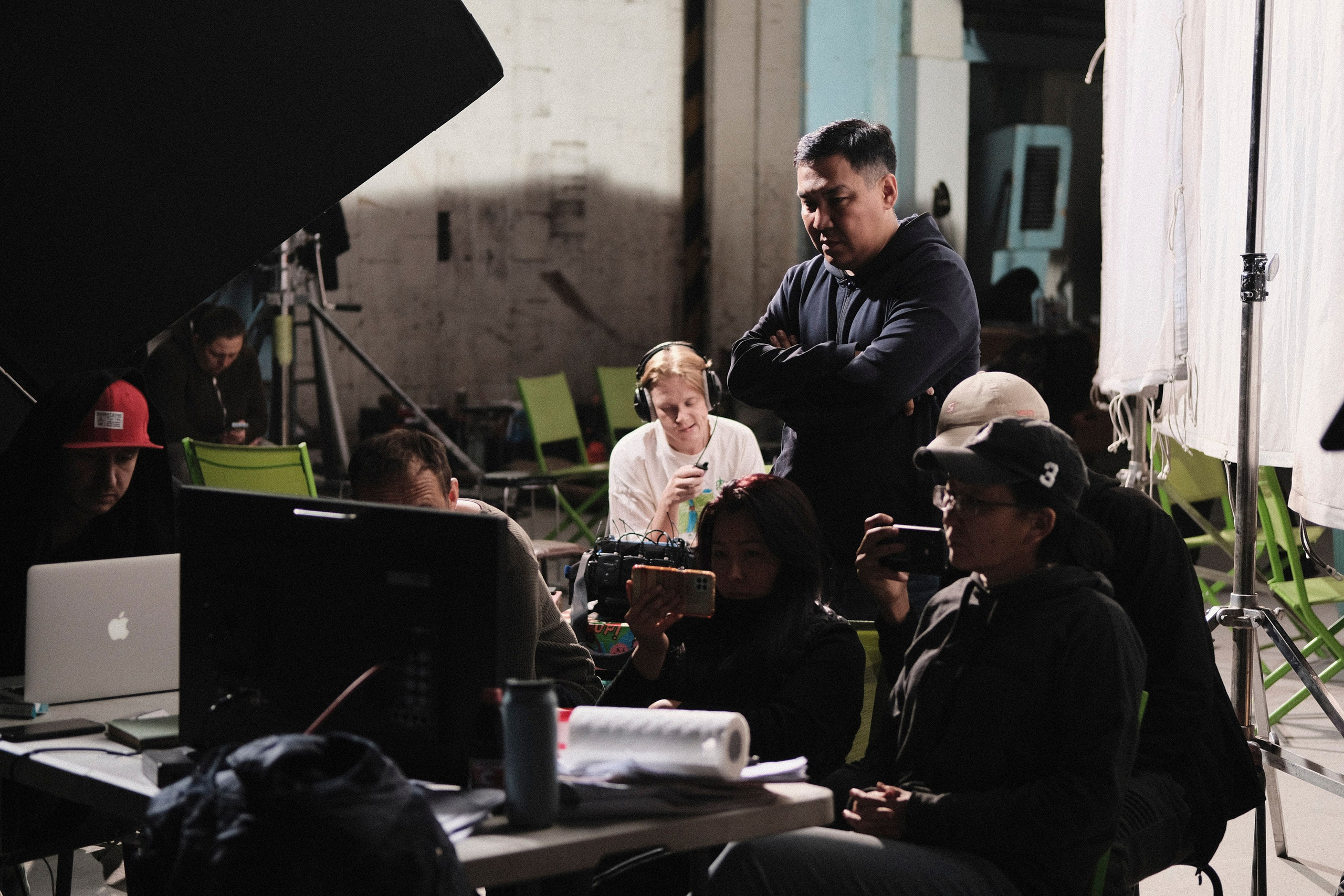 Backstage со съемок фильма «Набат». Профессиональный фотограф