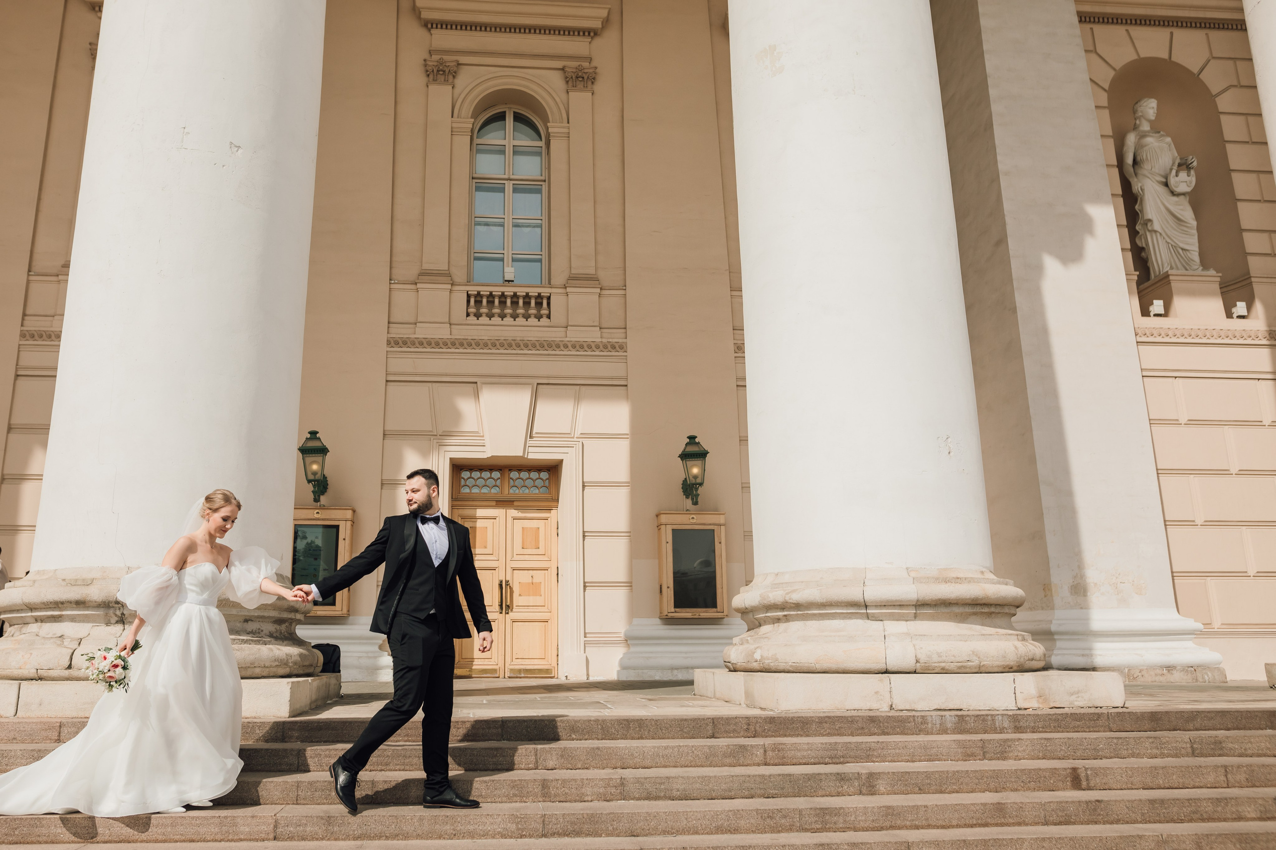Катя и Салим, особняк Спиридонова. Свадебный и семейный фотограф в Москве Евгения Лисина