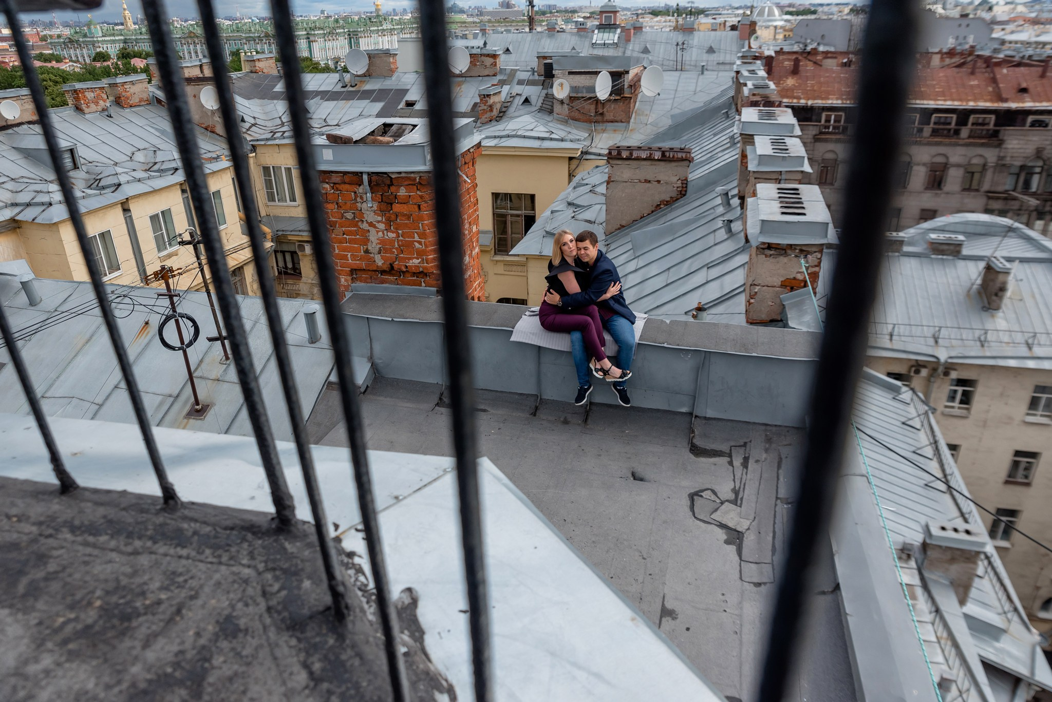 Вид на Исаакиевский собор. Свадебный и семейный фотограф из Санкт-Петербурга Климов Анатолий