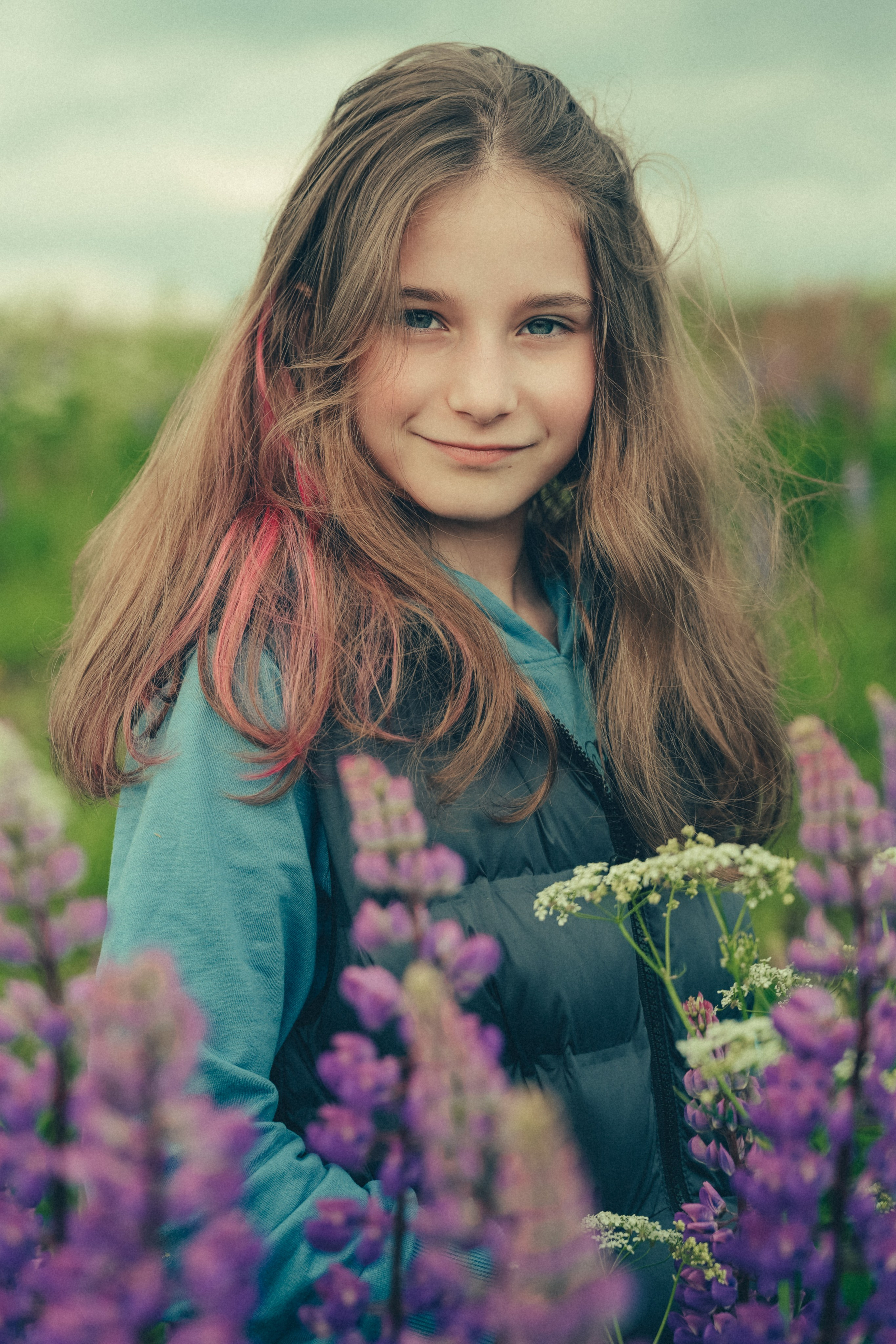 Люпиновое поле. Портретный фотограф в Санкт-Петербурге Дария Сыч