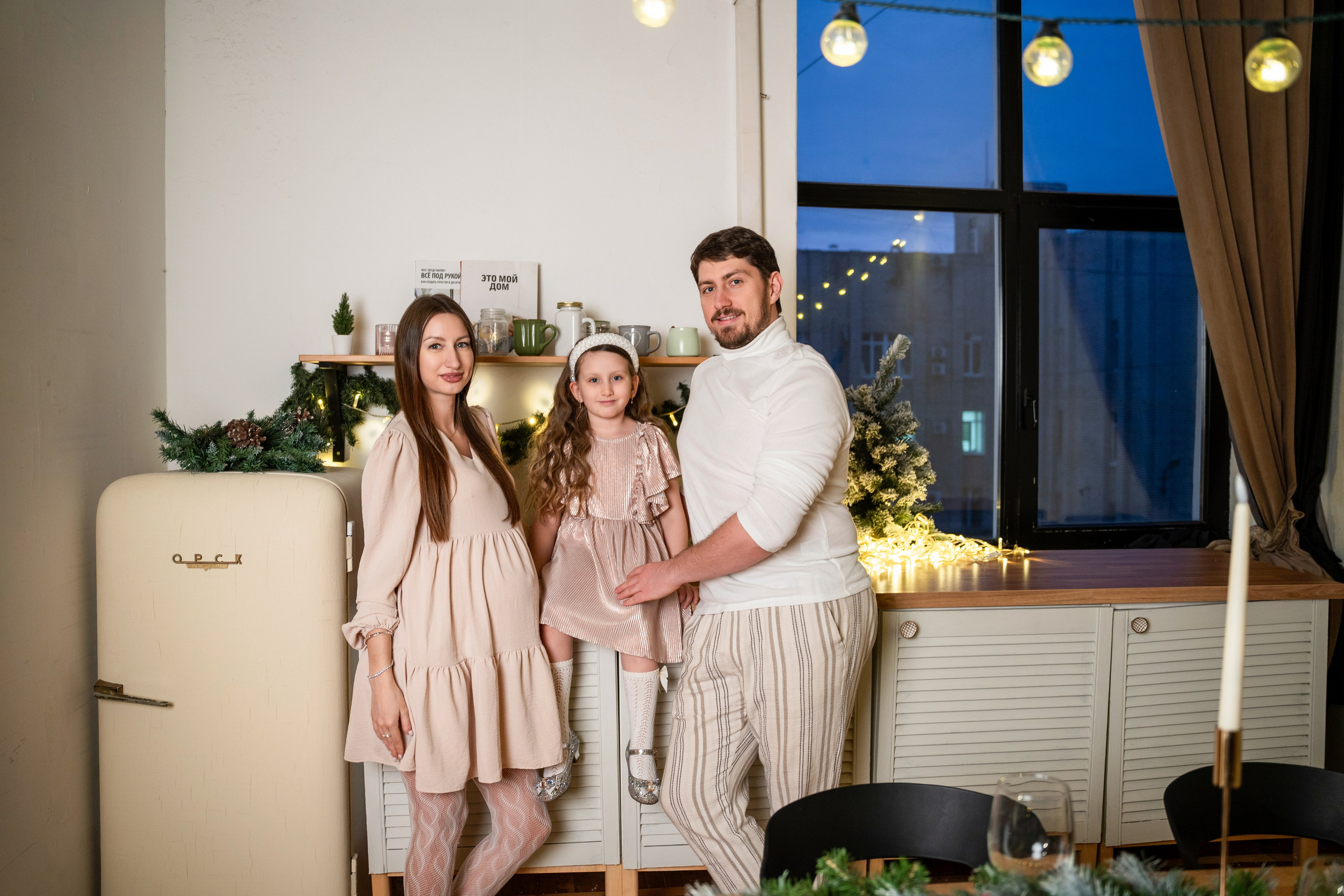 Семейная фотосессия Новогодняя (Настя). Норина Анна, фотограф в Самаре, НЕЙРОфото по всему миру. Создаю кадры которые цепляют за душу