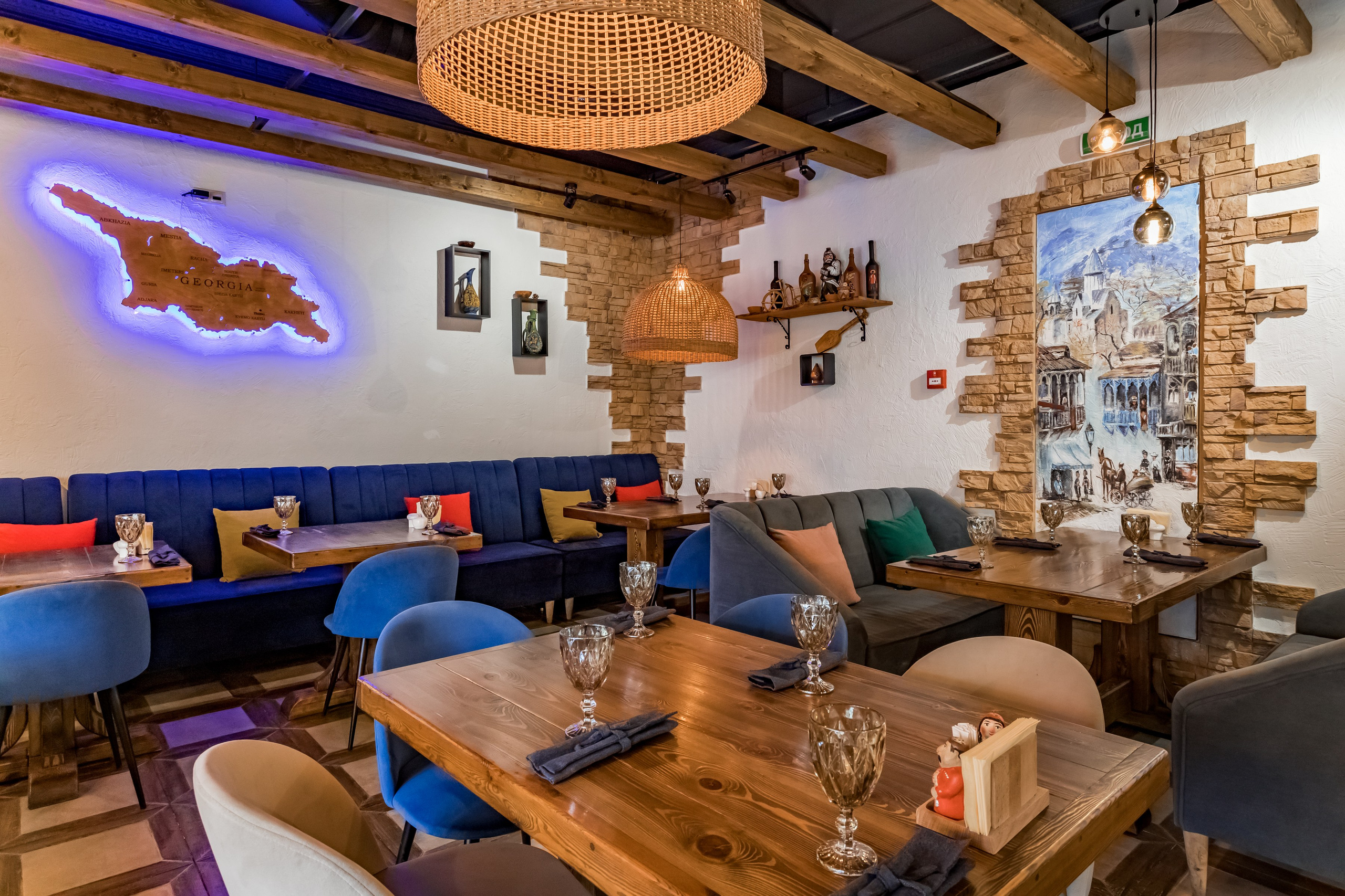 Съемка для грузинского ресторана Я в Грузии. Интерьеры, Контент, Портреты | Фотограф в Москве Дани Терно