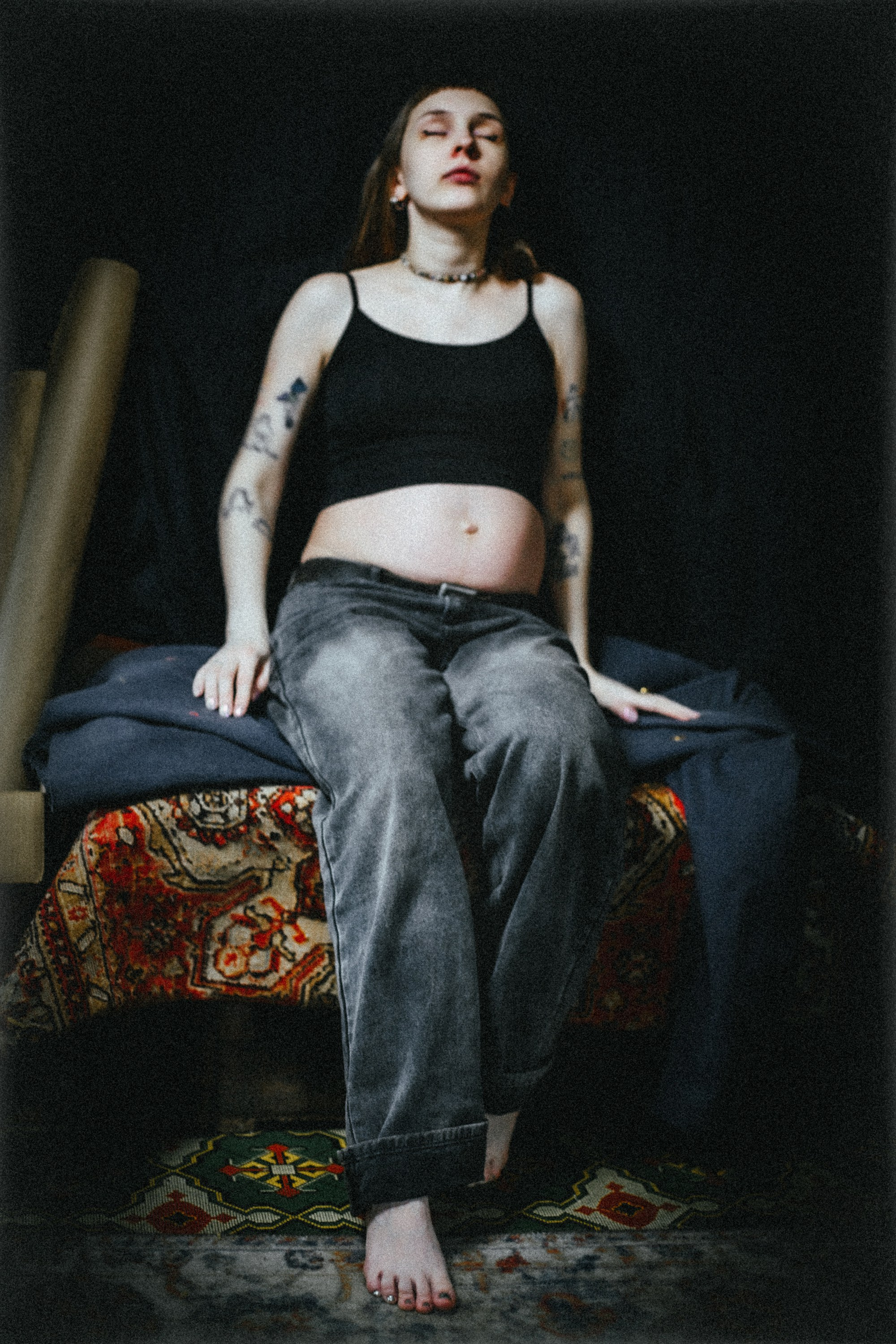 Катя. Домашняя студия. RawCat. Портретная фотография Екатеринбург