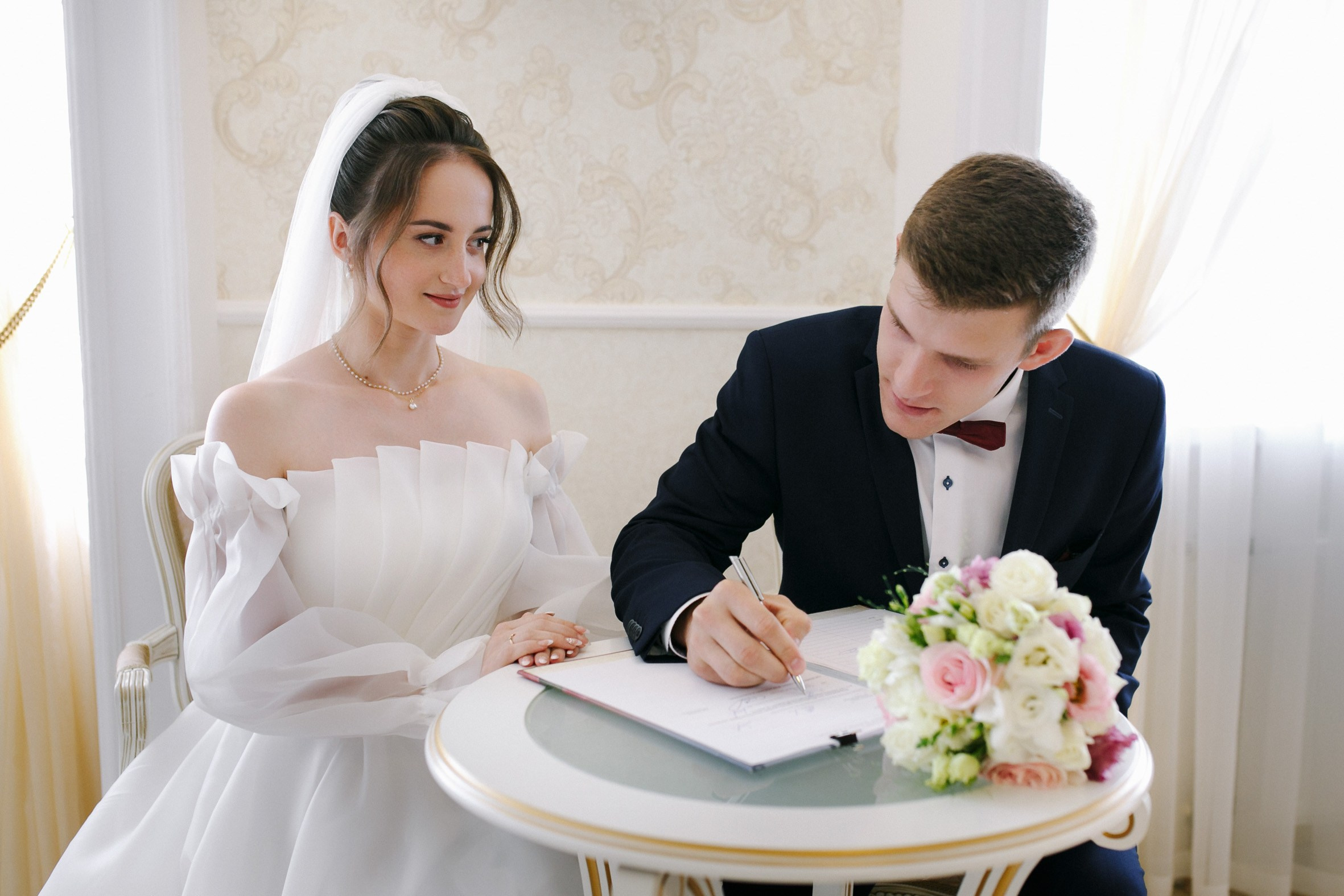 Свадебная фотосессия в Пушкине. Свадебный фотограф СПБ