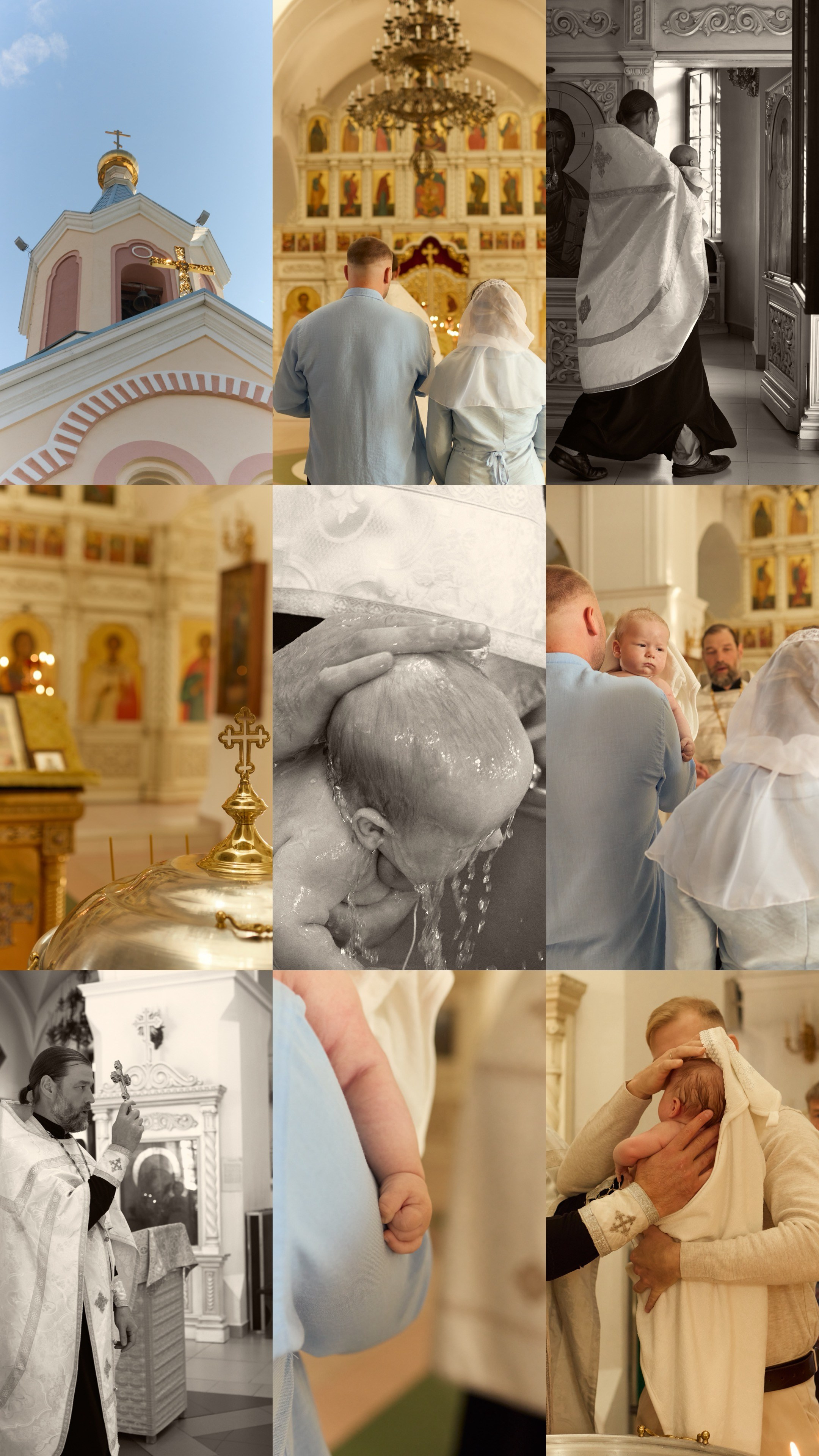 Крестины. Индивидуальные и семейные фотосессии