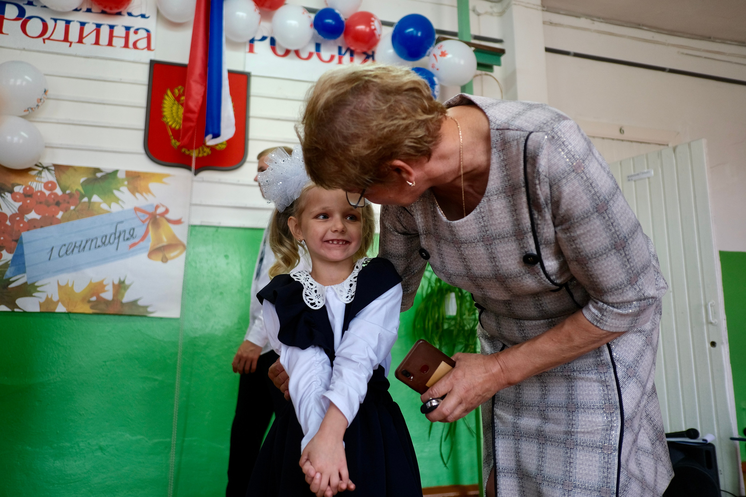 Ольховская школа, поселок Мирный, Вологодская область. Фотограф Евгений Андреев