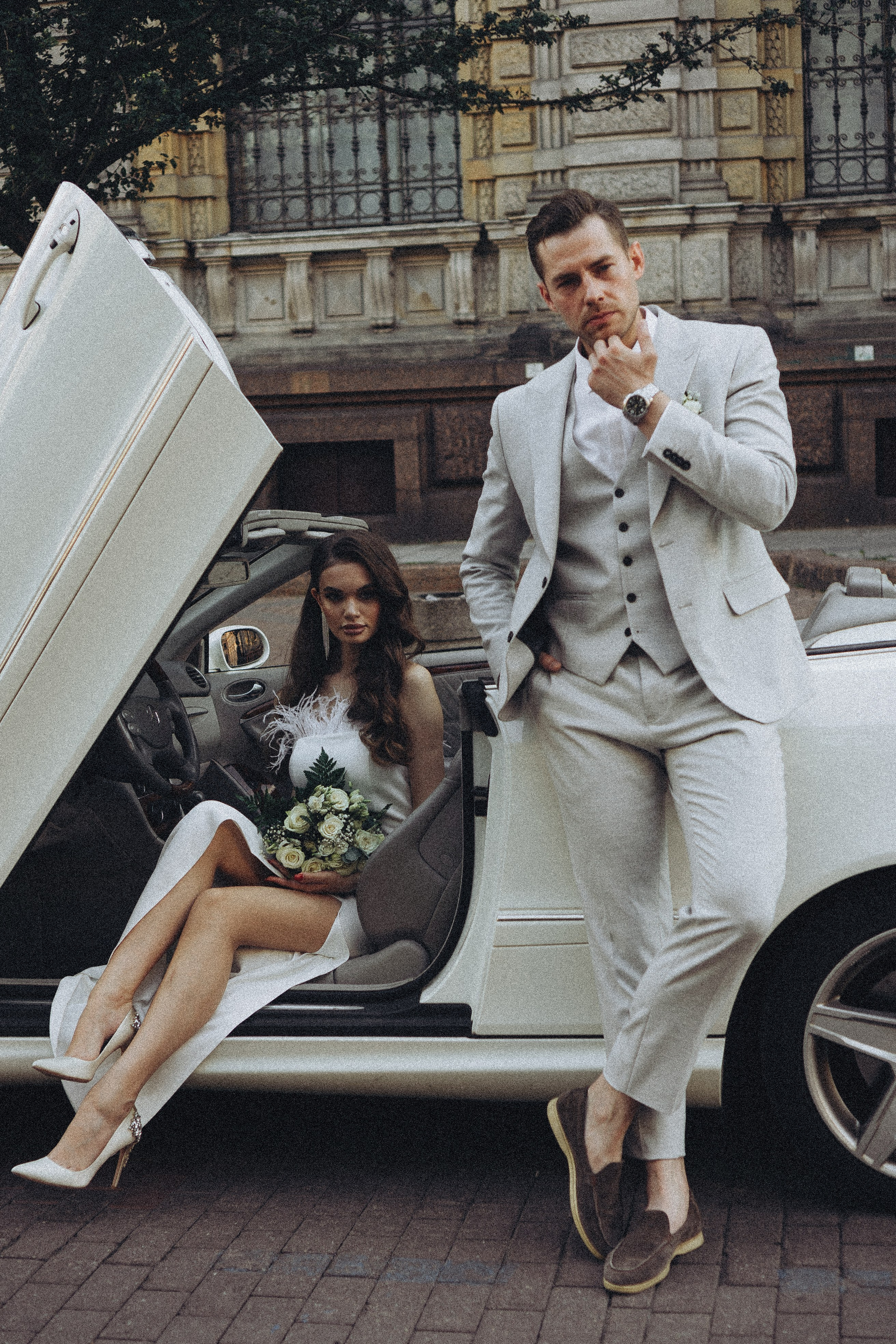 Свадебная сьемка у академии Штиглица. Профессиональный фотограф, Санкт-Петербург — Виктория Богомолова