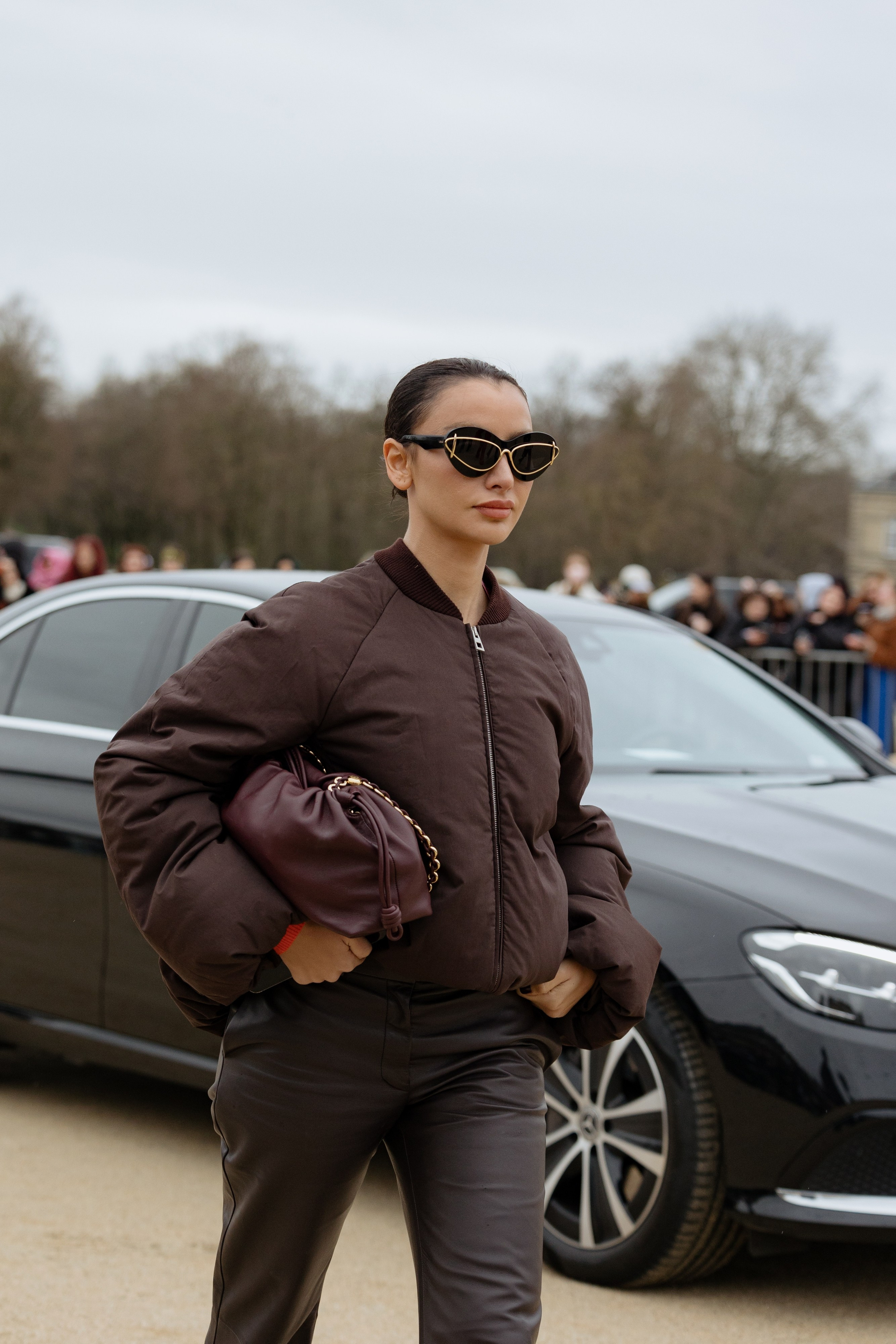 LOEWE PFW WOMENSWEAR FALL-WINTER 24/25. Photographer in Milan Ivan Goncharov