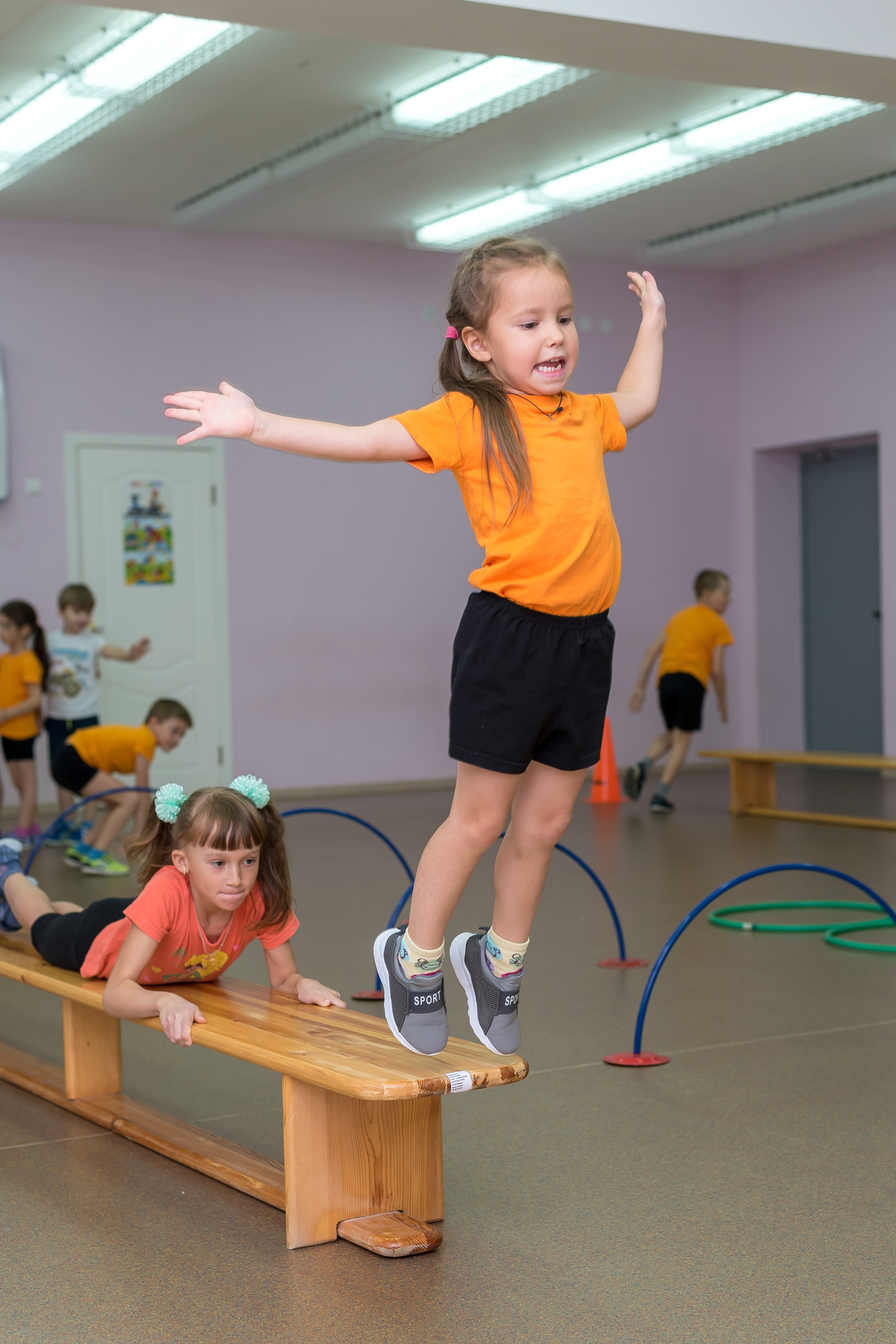 Фотосъёмка занятий физкультурой. Детский фотограф в Екатеринбурге и Берёзовском Евгений Кондаков