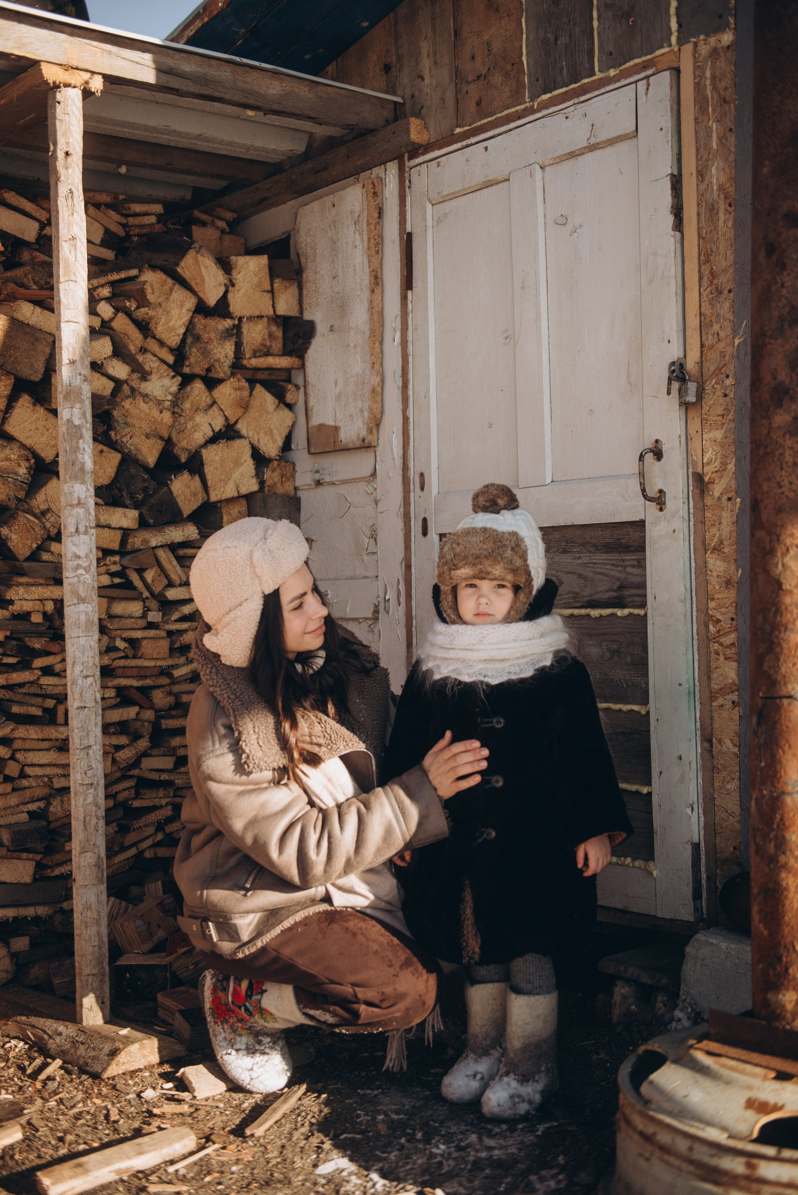 Женя и Анюта. Ирина Метелица фотограф на Шикотане