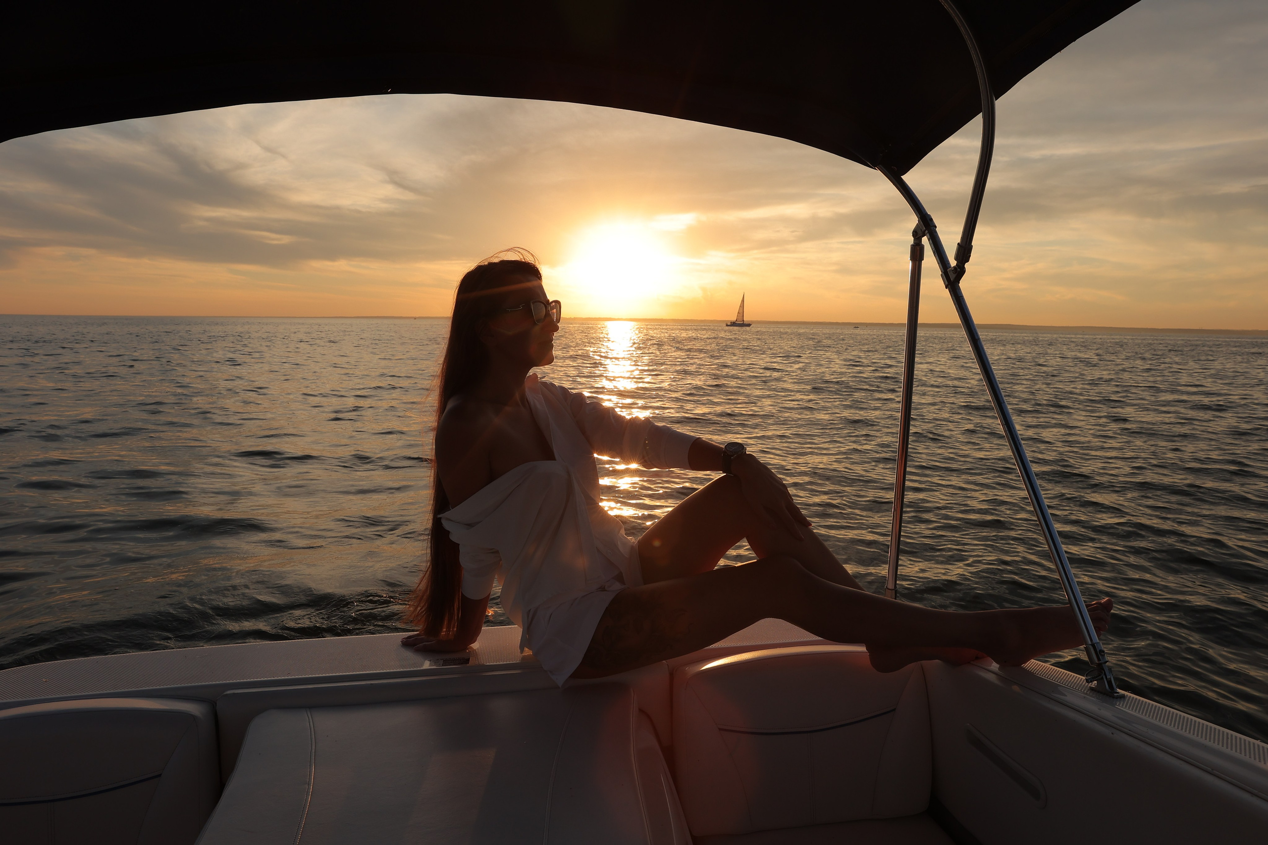 Прогулка на катере август 2024. Фотограф Алина Ионычева в Новосибирске