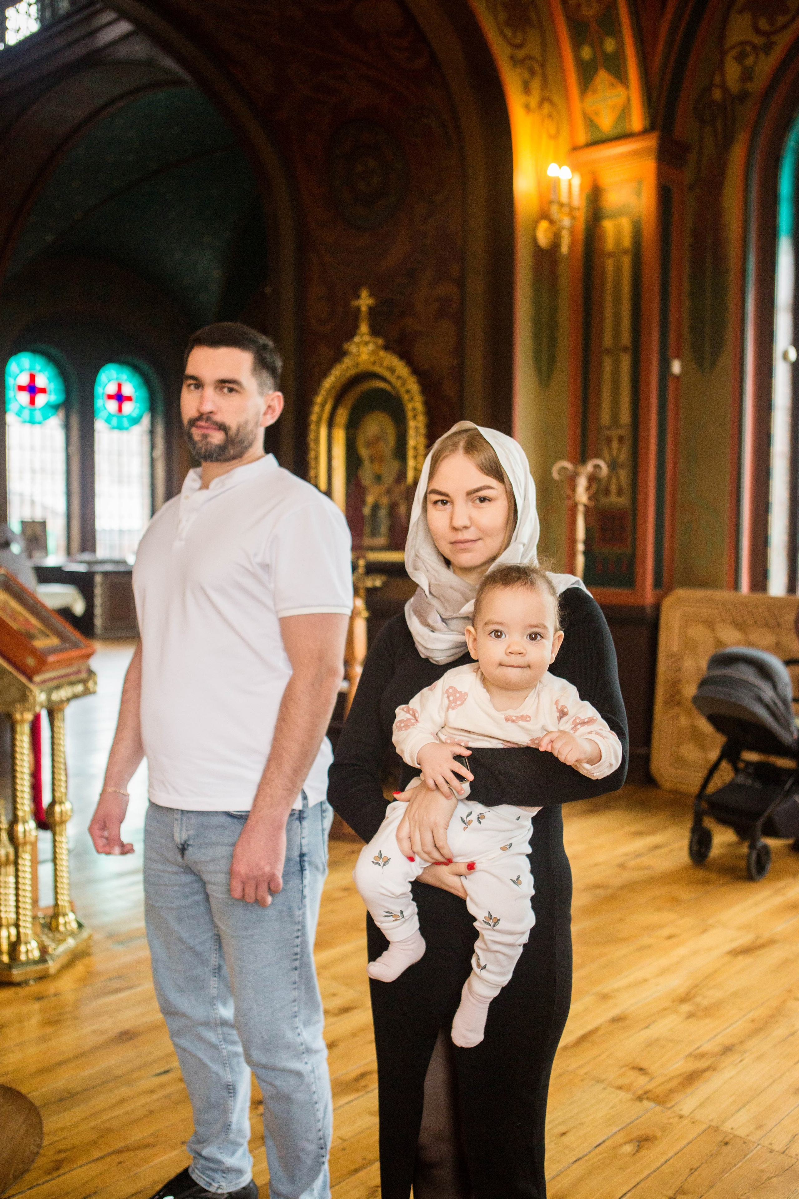 Крещение Елизаветы. Свято-Троицкий Собор. Свадебный семейный и детский фотограф в Краснодаре Карина Федоровская