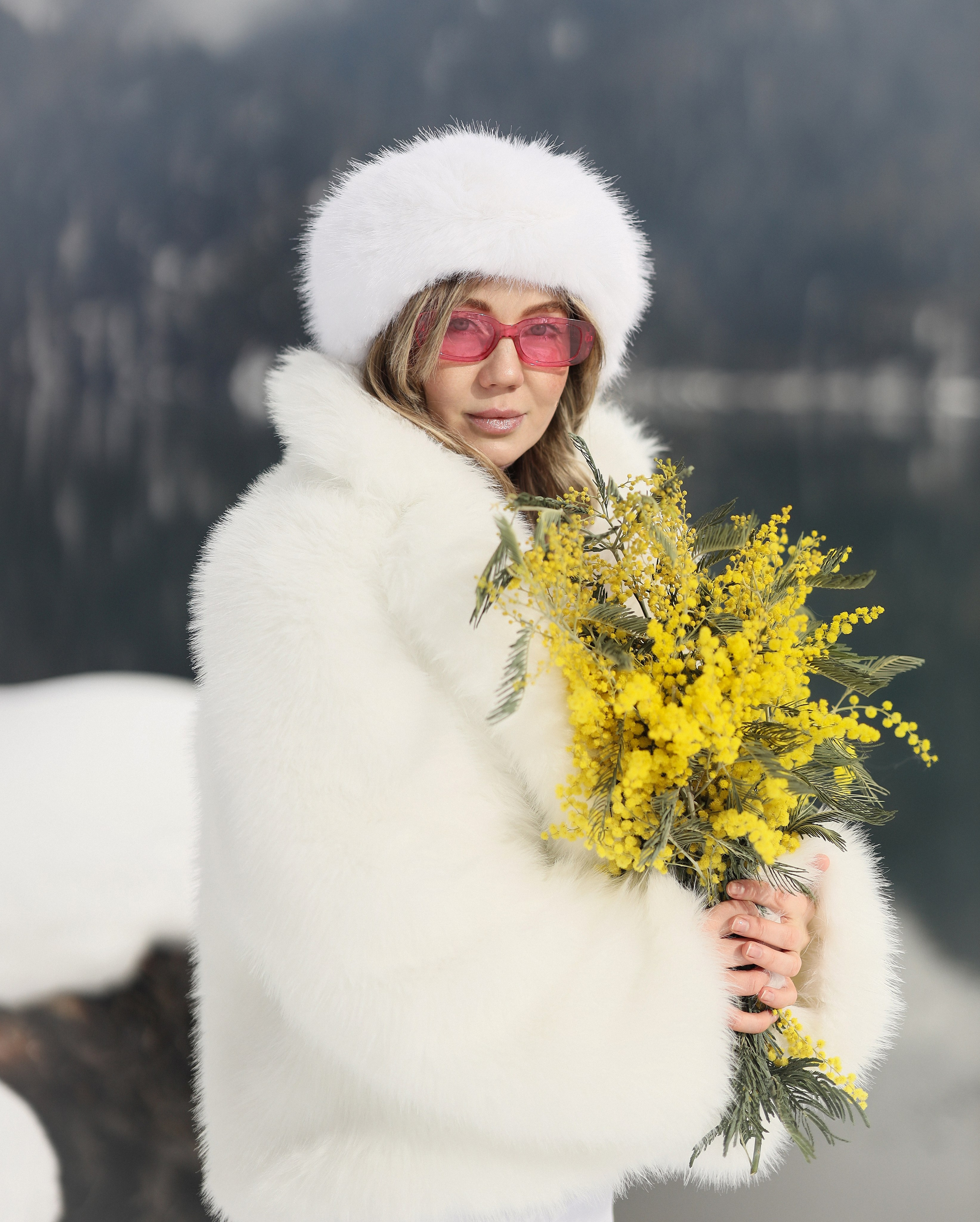 Зимняя Рица. Фотосессия для Ольги. Свадебный и семейный фотограф в Абхазии Жанна Соснина