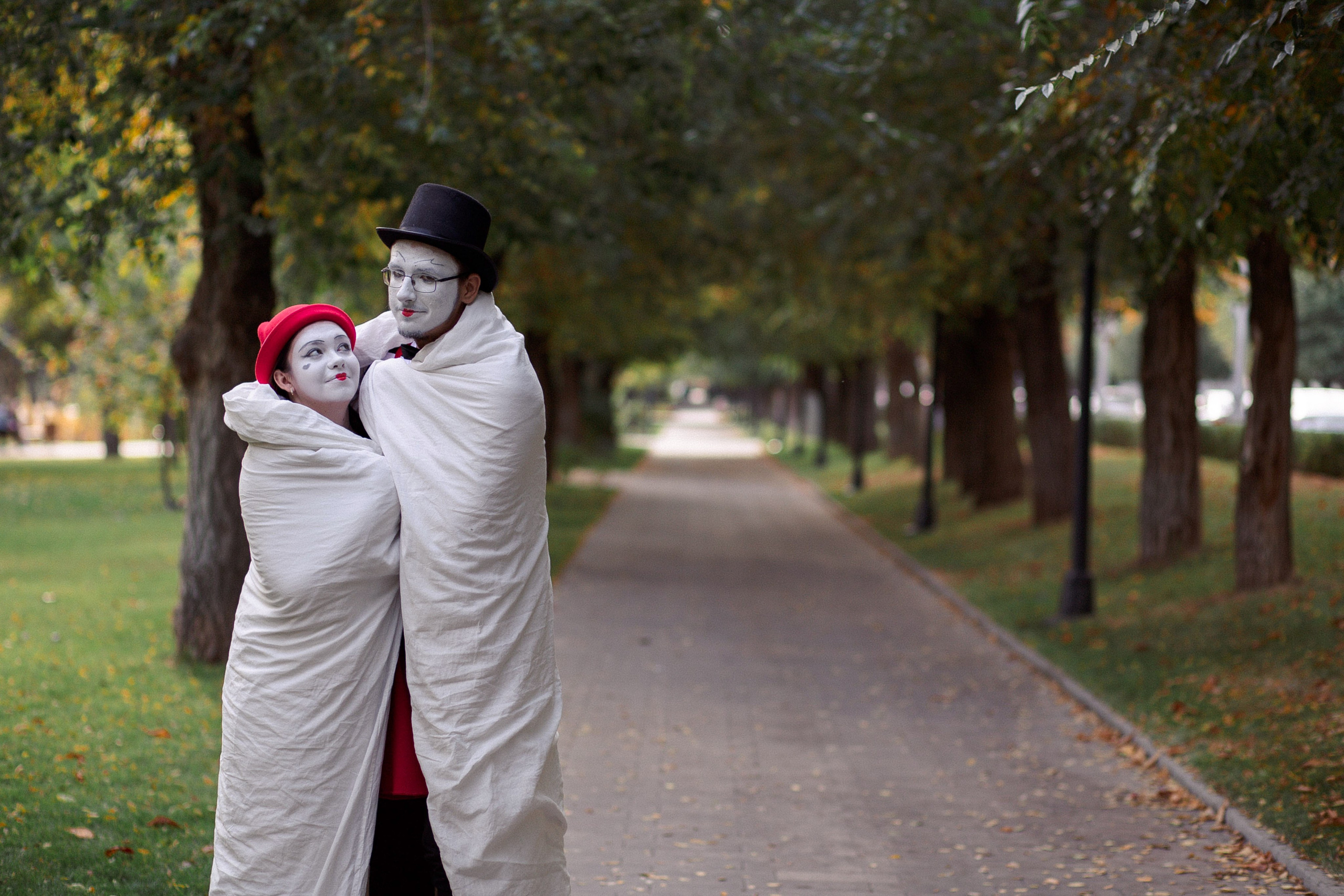 Мимы. Фотограф Крохин Олег