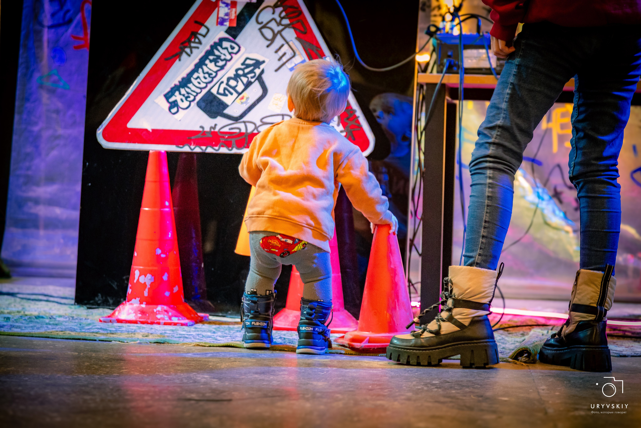 Фестиваль современного городского искусства «ИСКРА». Игорь Урывский. Фотограф Красноярск